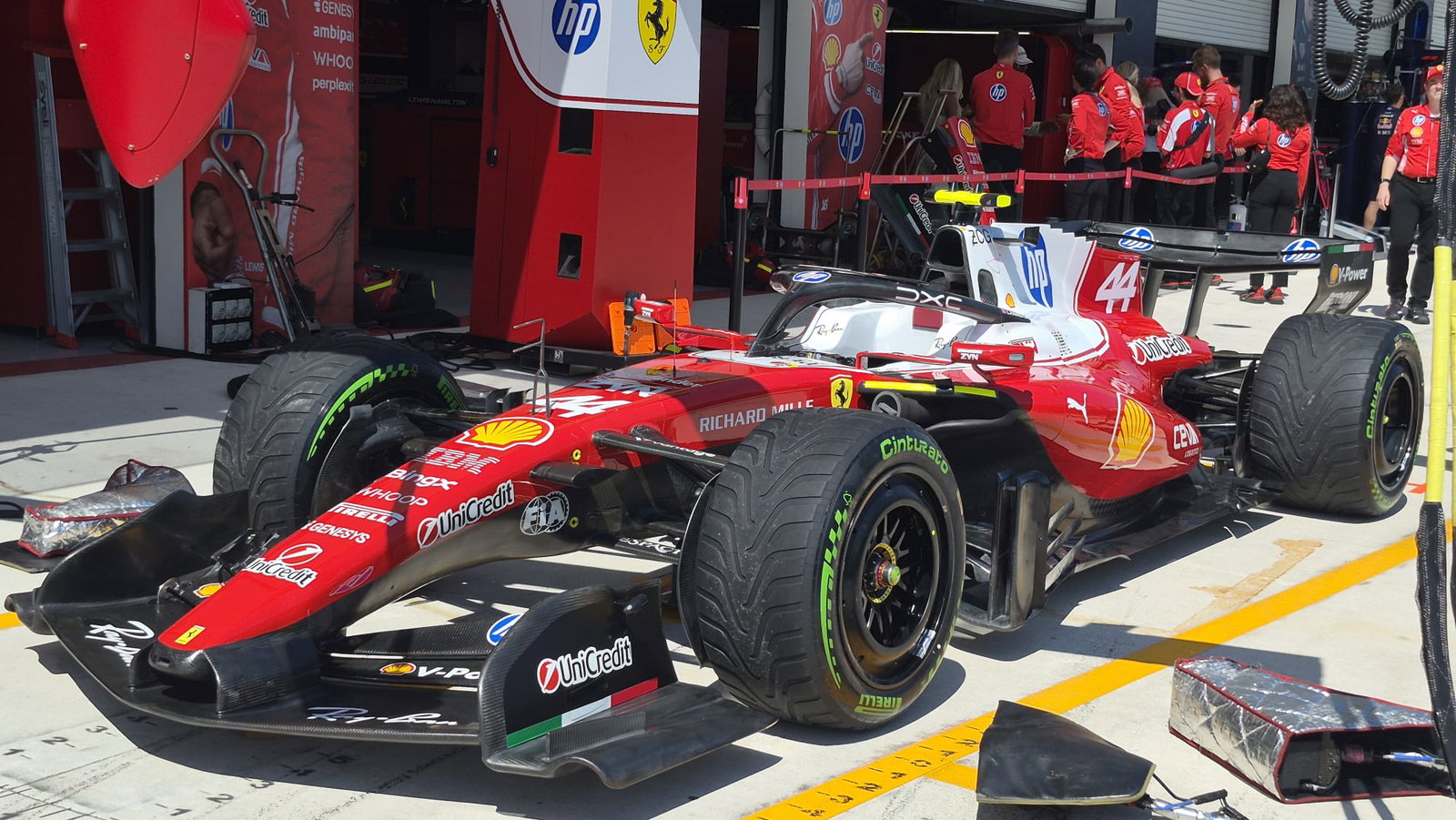 Ferrari's upgraded 2026 F1 challenger (pic: Adam Cooper)