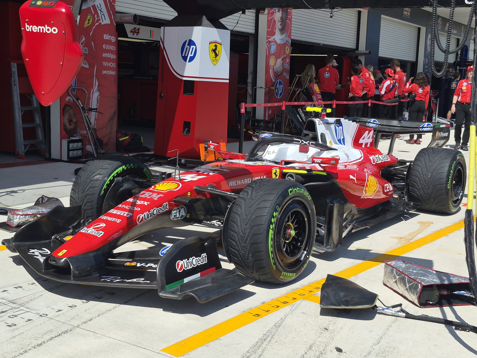 Ferrari's upgraded 2026 F1 challenger (pic: Adam Cooper)