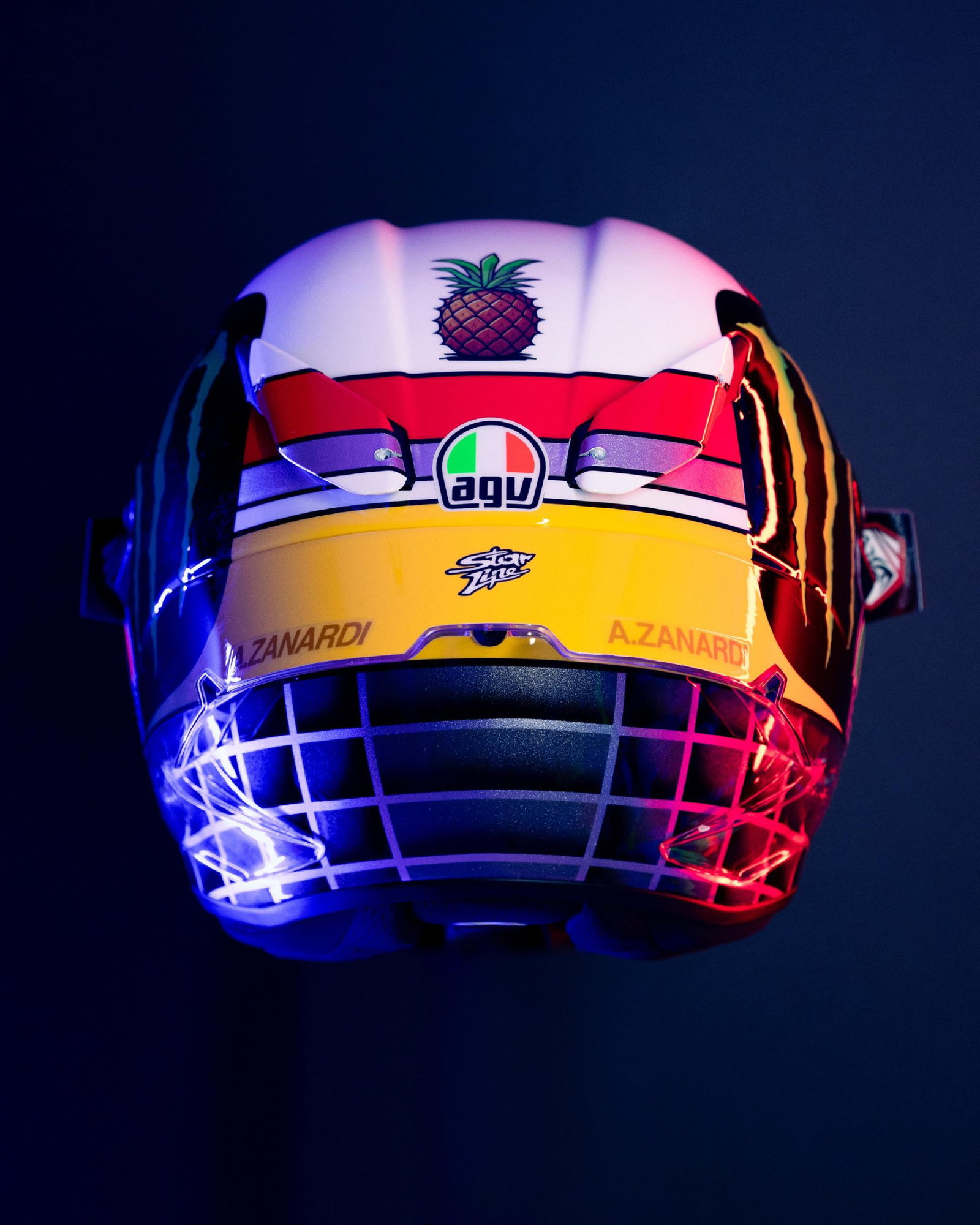 Marco Bezzecchi's Alex Zanardi tribute helmet