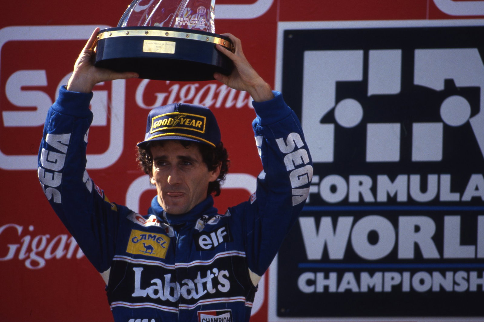 Prost won his fourth world title with Williams in 1993