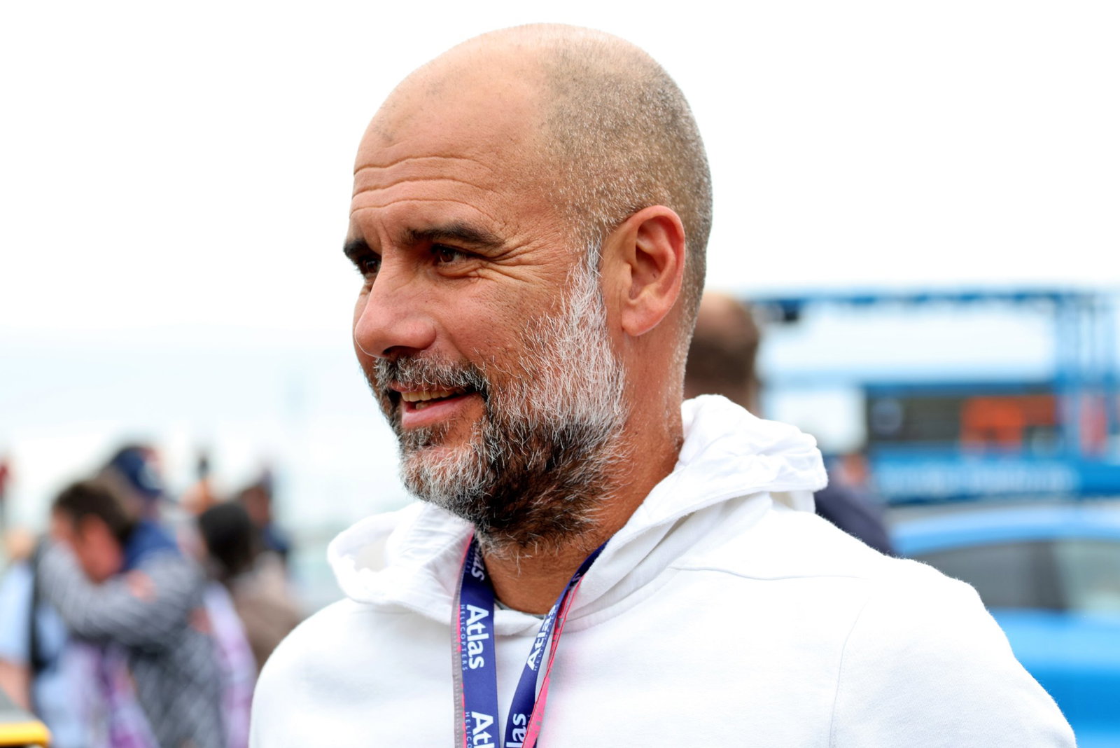 Manchester City boss Guardiola has visited F1 races 