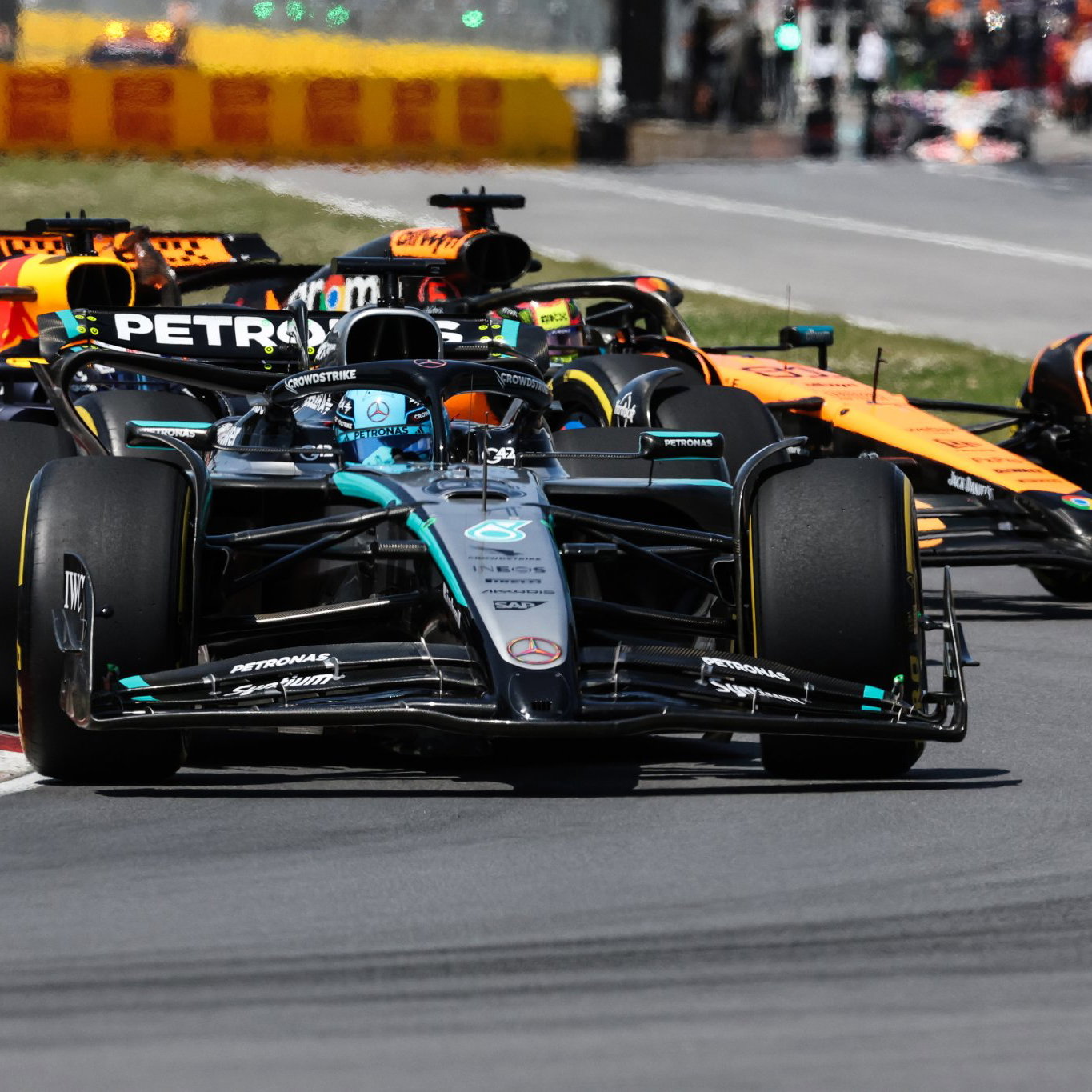 The start of the 2025 Canadian Grand Prix 