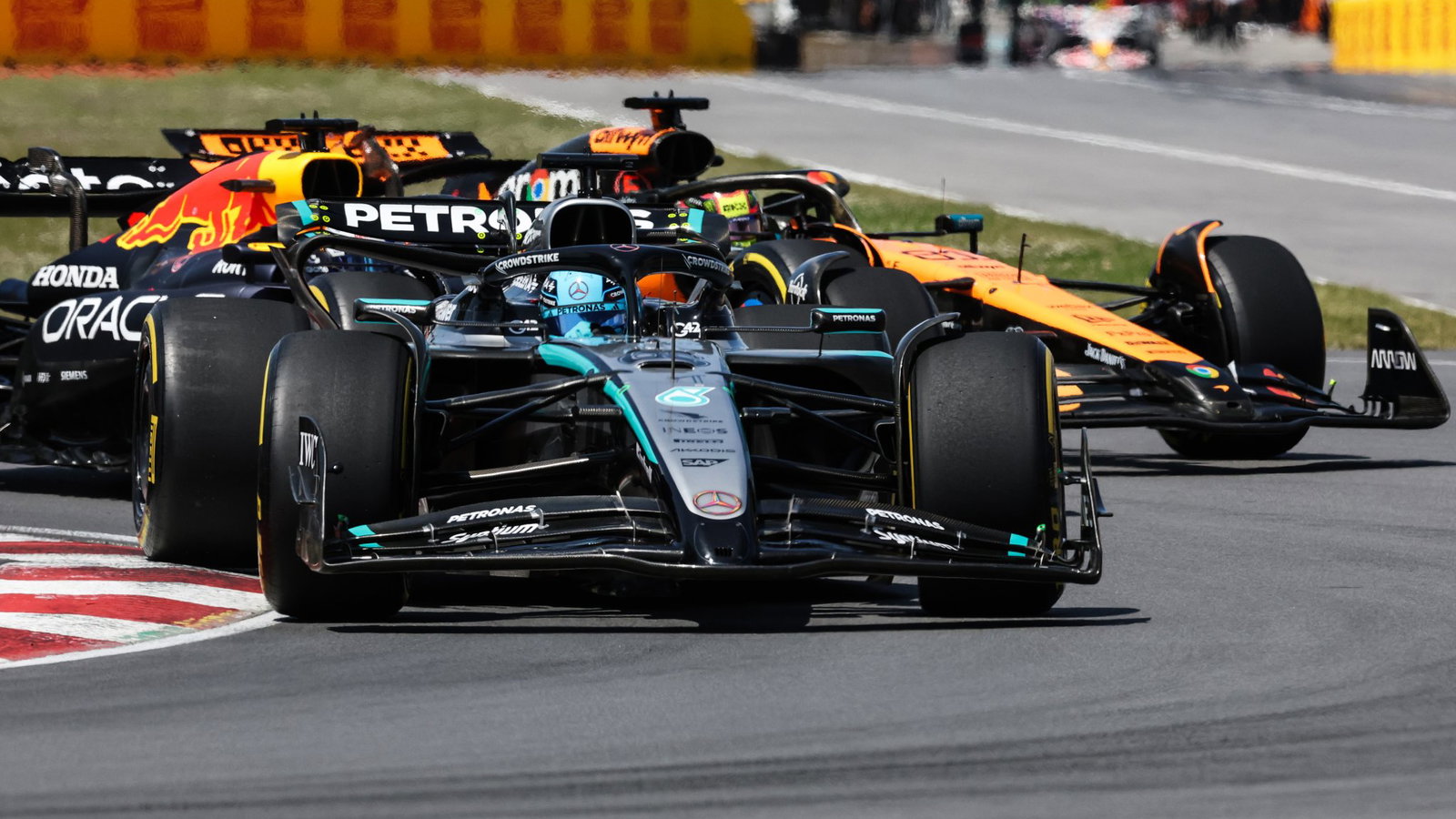The start of the 2025 Canadian Grand Prix 