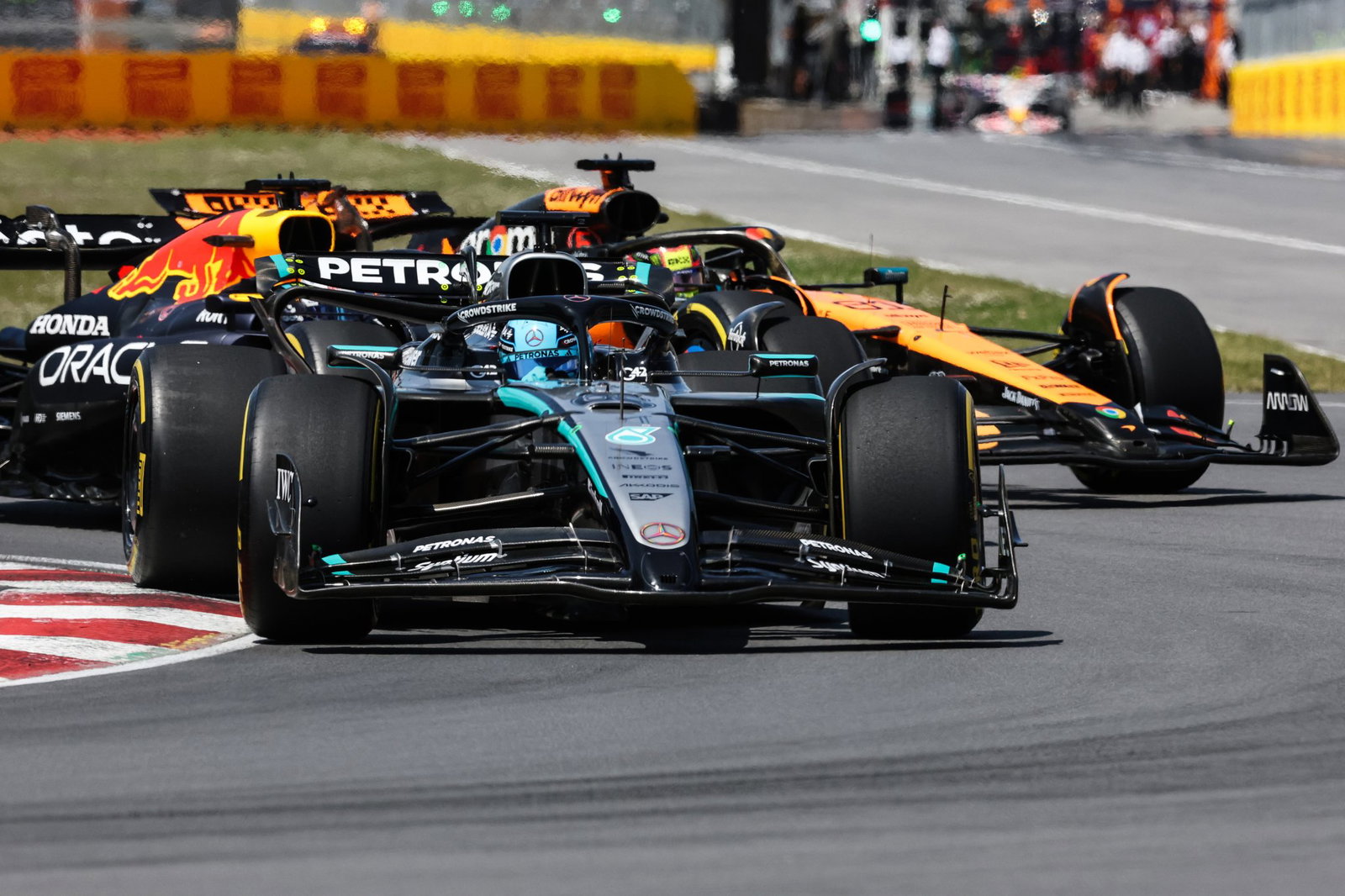 The start of the 2025 Canadian Grand Prix