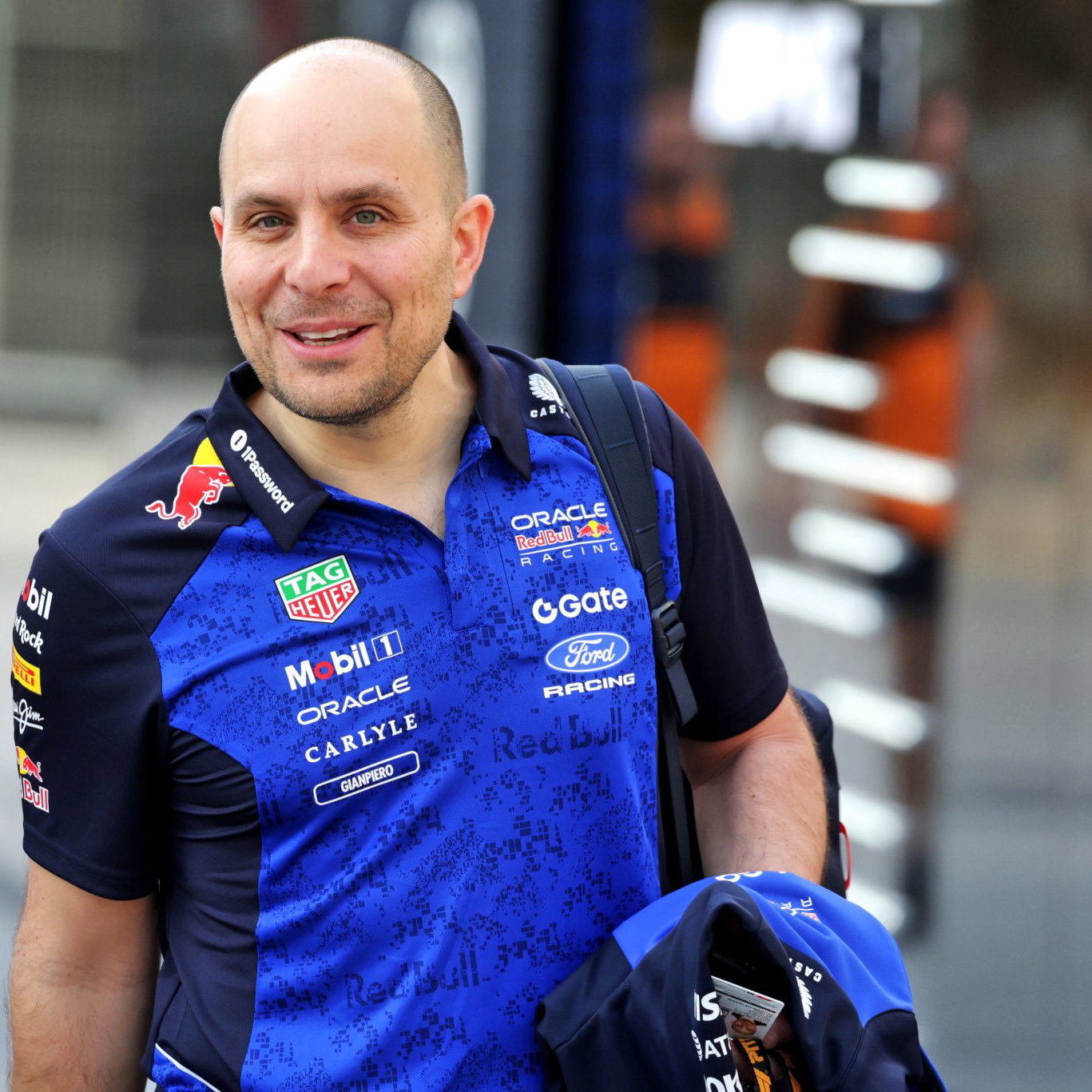 Gianpiero Lambiase in the F1 paddock