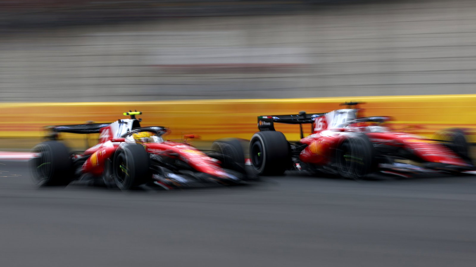 Hamilton and Leclerc have thrilled with their wheel-to-wheel battles