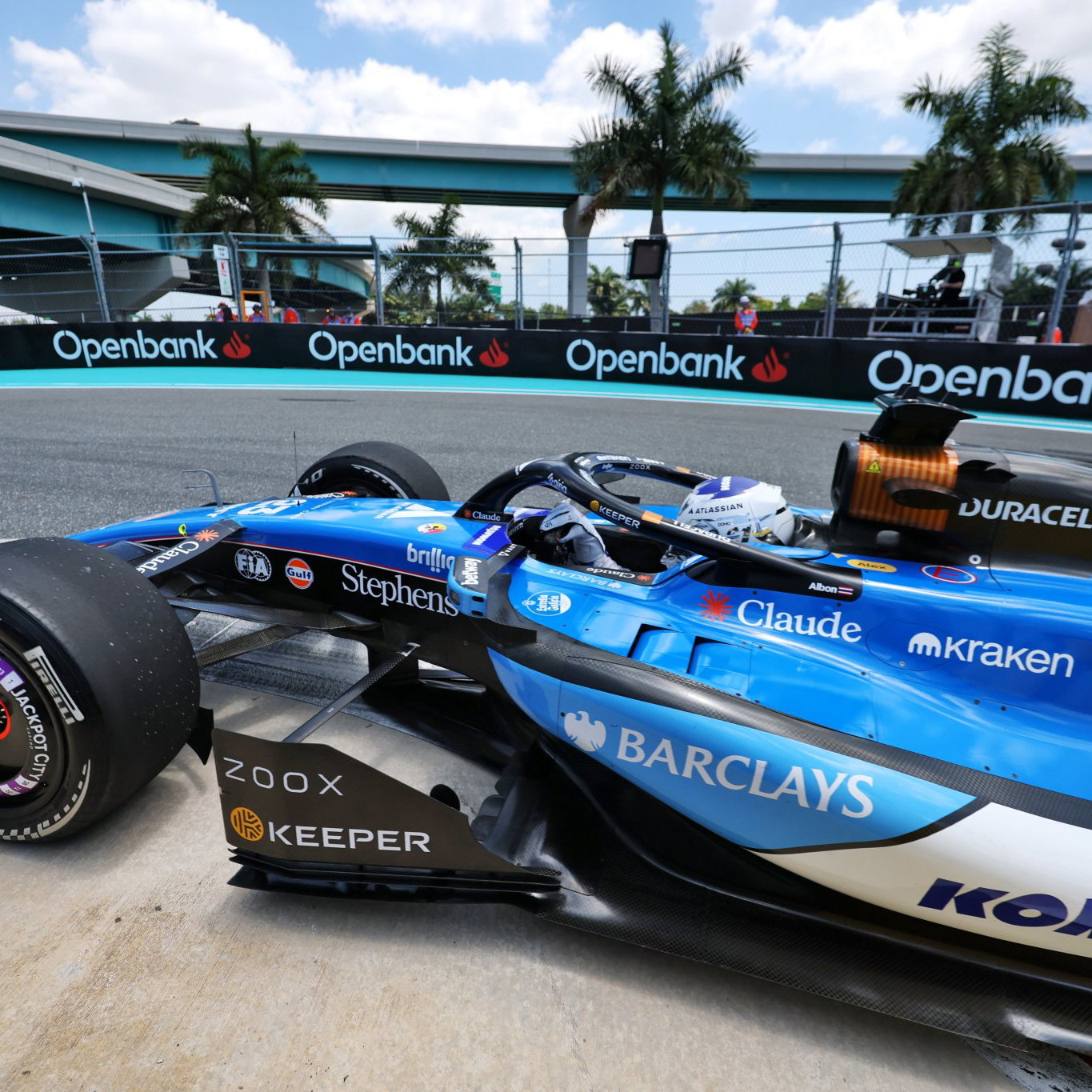 Alex Albon, Williams Racing, 2026 Miami F1