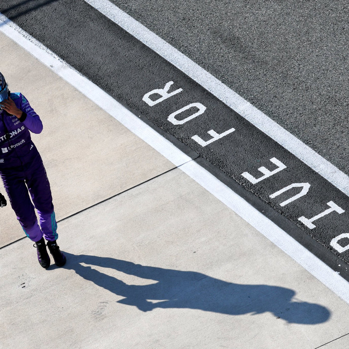 Russell is behind Antonelli in the championship 