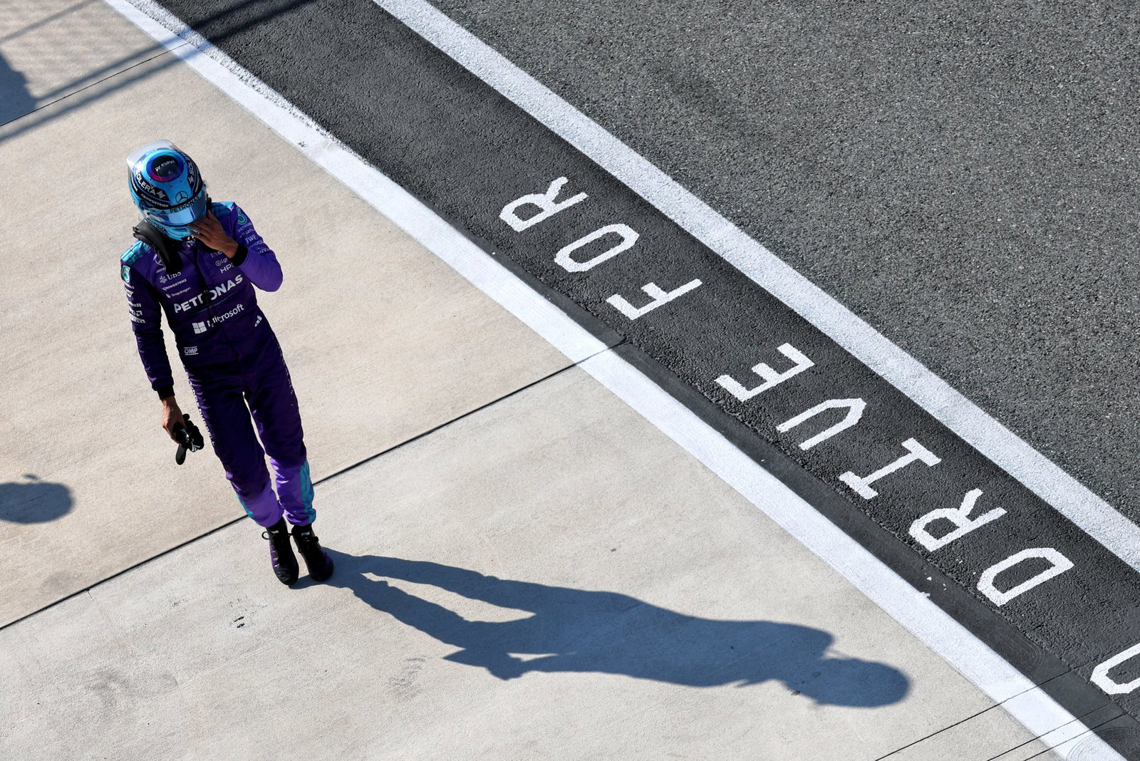 Russell is behind Antonelli in the championship 