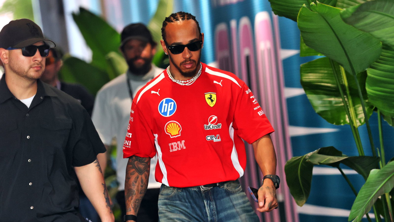 Lewis Hamilton in Miami