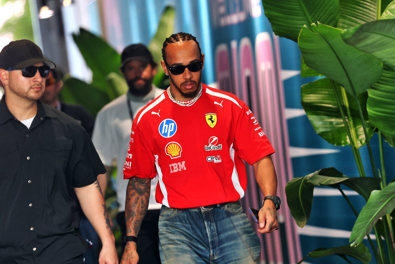 Lewis Hamilton in Miami