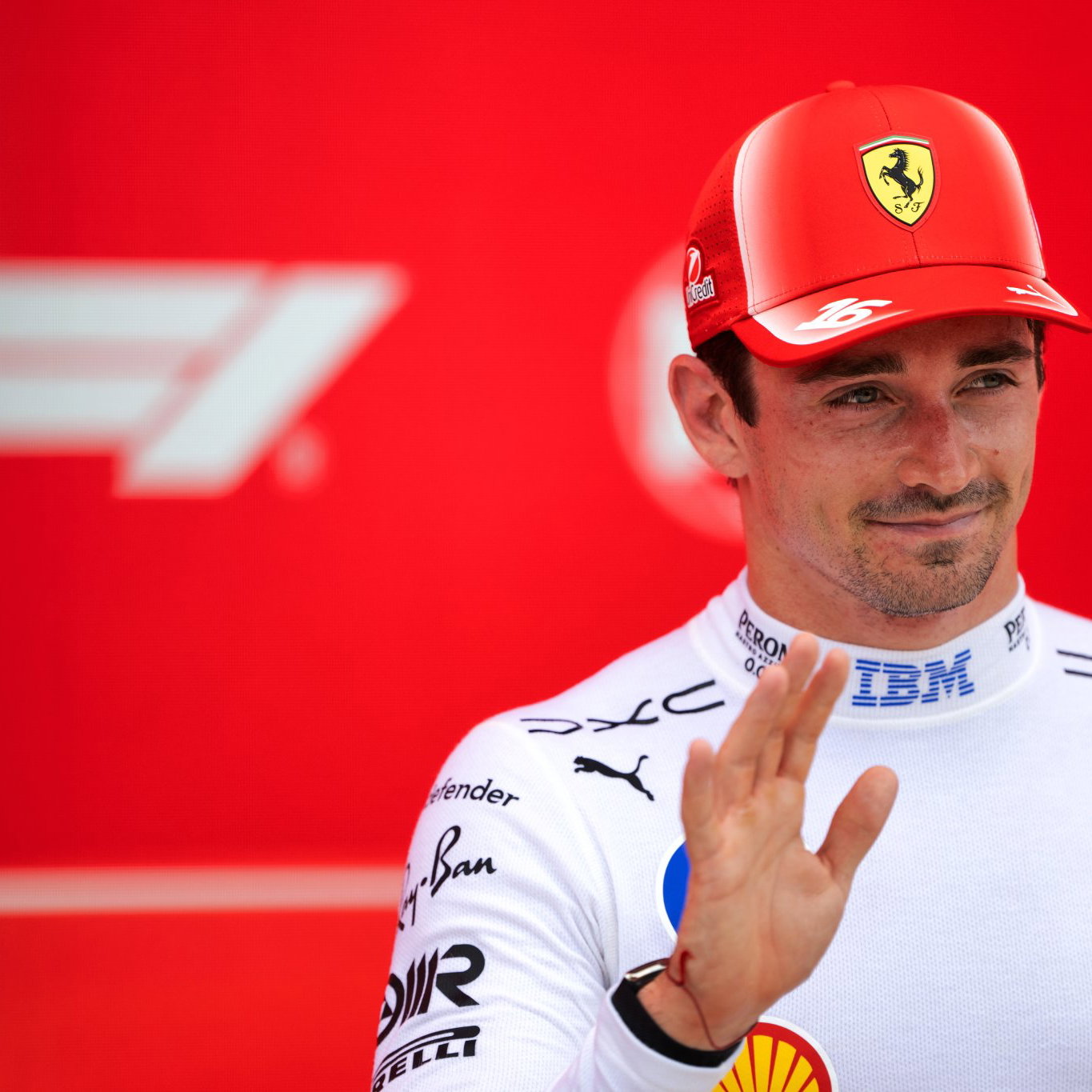 Leclerc is the second-most experienced Ferrari driver 