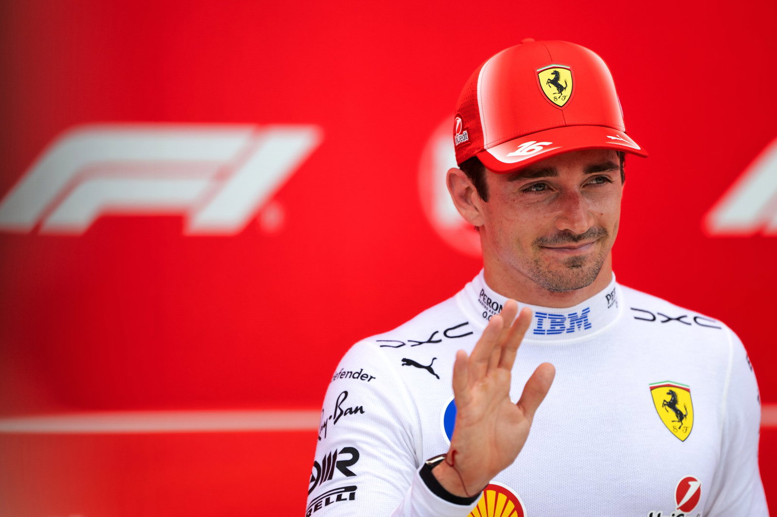 Leclerc is the second-most experienced Ferrari driver 