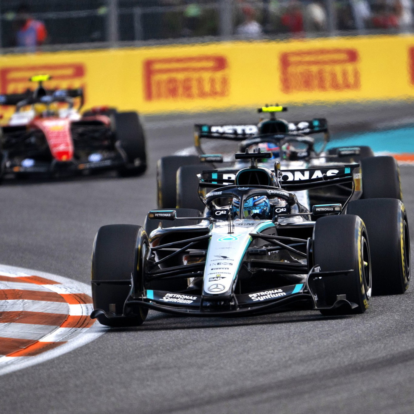 There are six sprint races in F1 2026