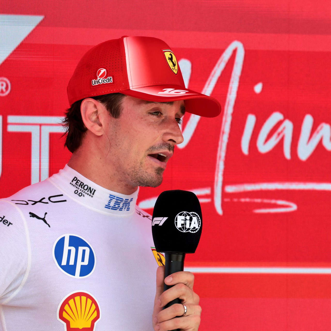 Leclerc in Miami