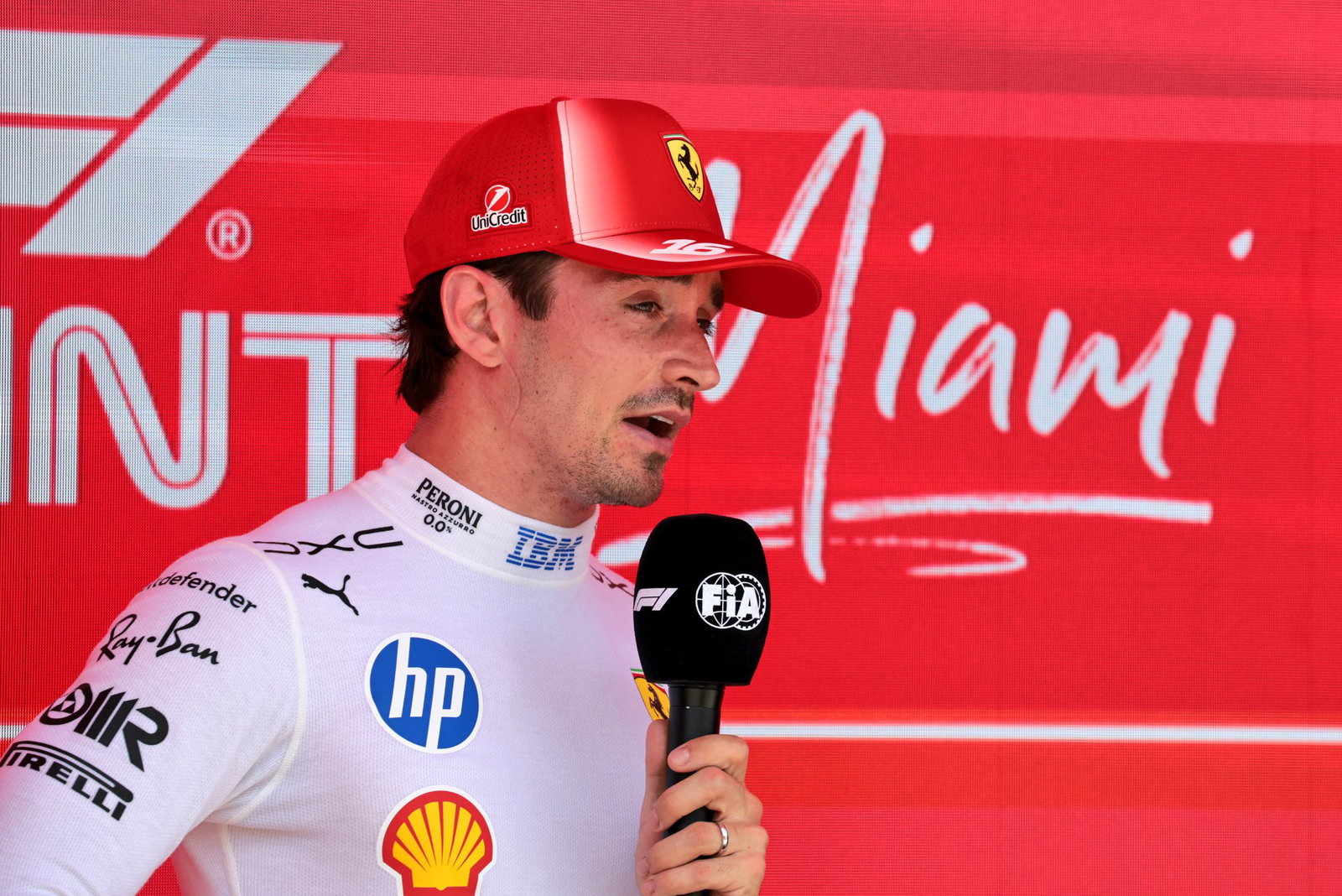 Leclerc in Miami