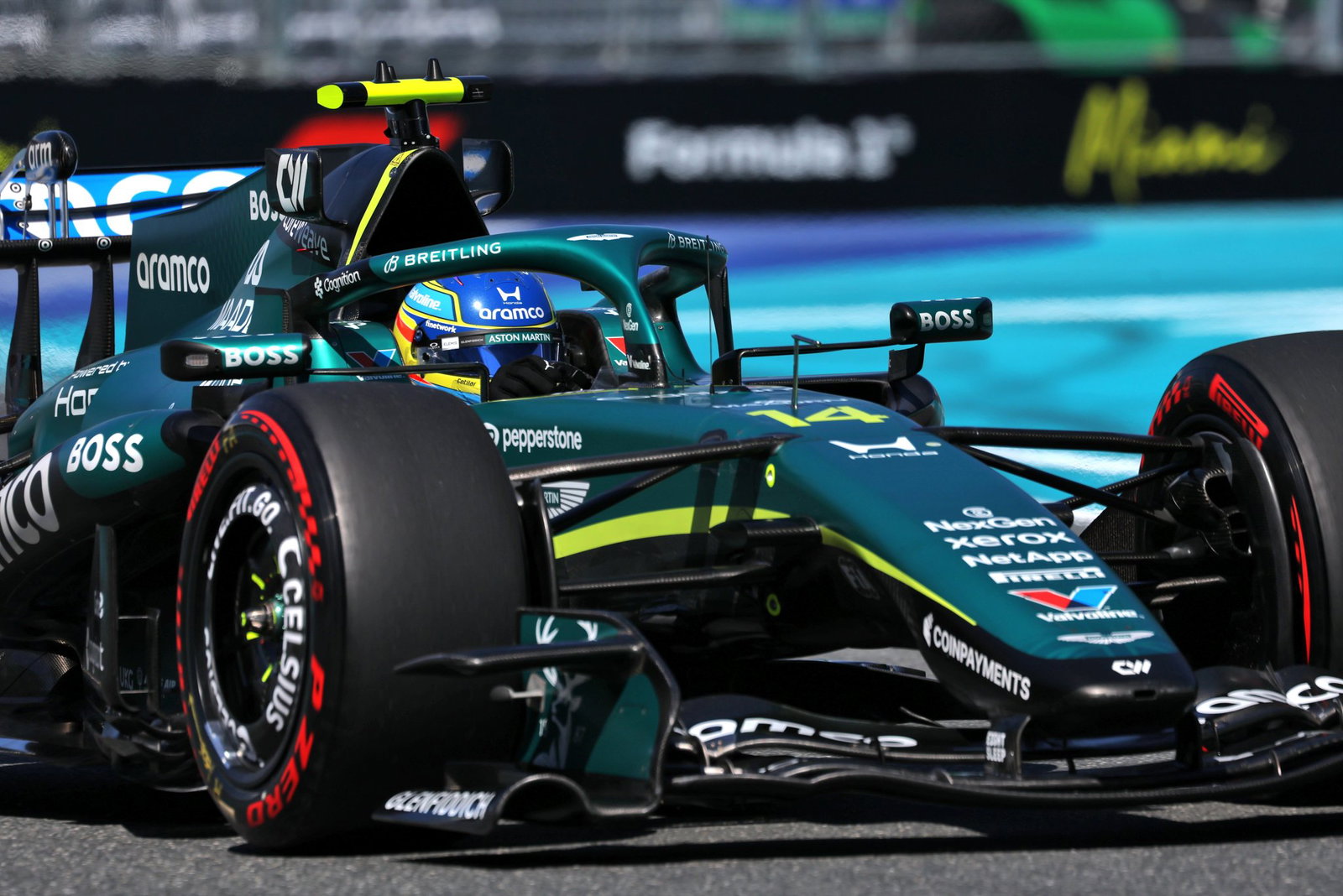 Fernando Alonso, Aston Martin, 2026 Miami F1