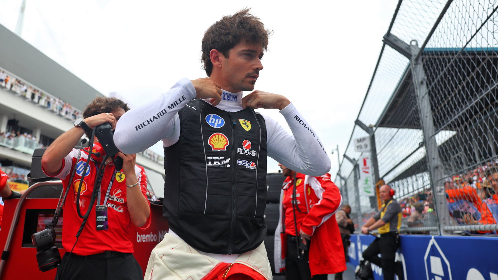 Leclerc saw a podium slip through his fingers in Miami 