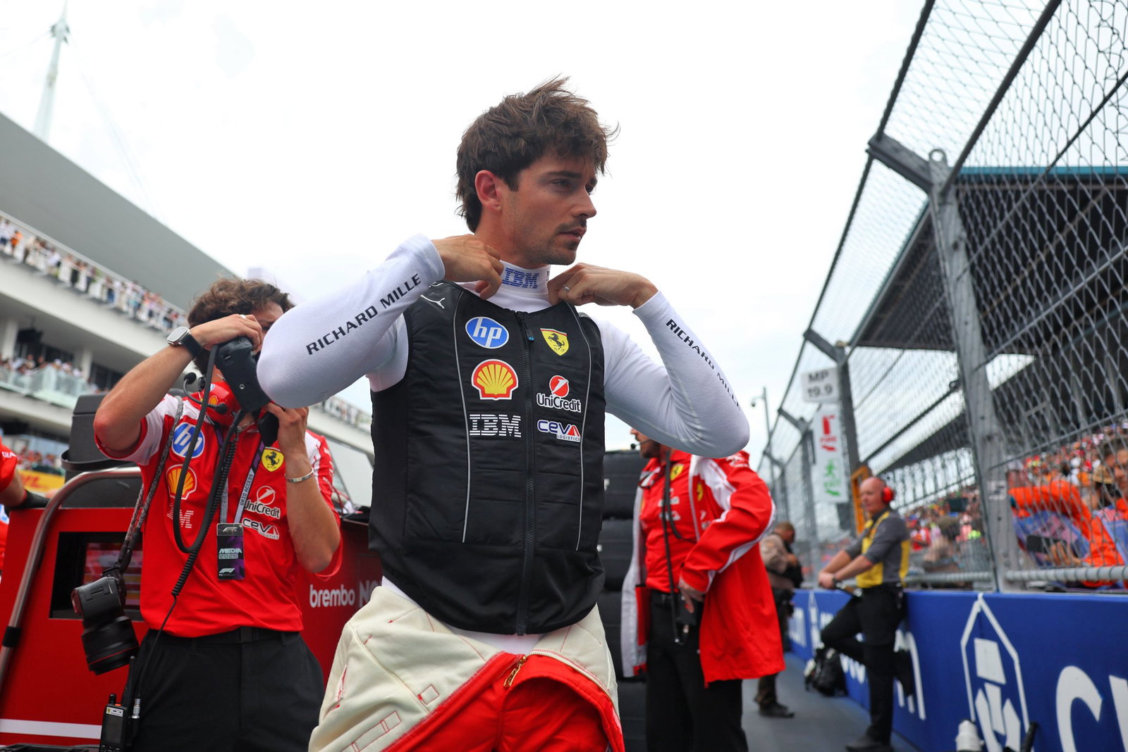 Leclerc saw a podium slip through his fingers in Miami 