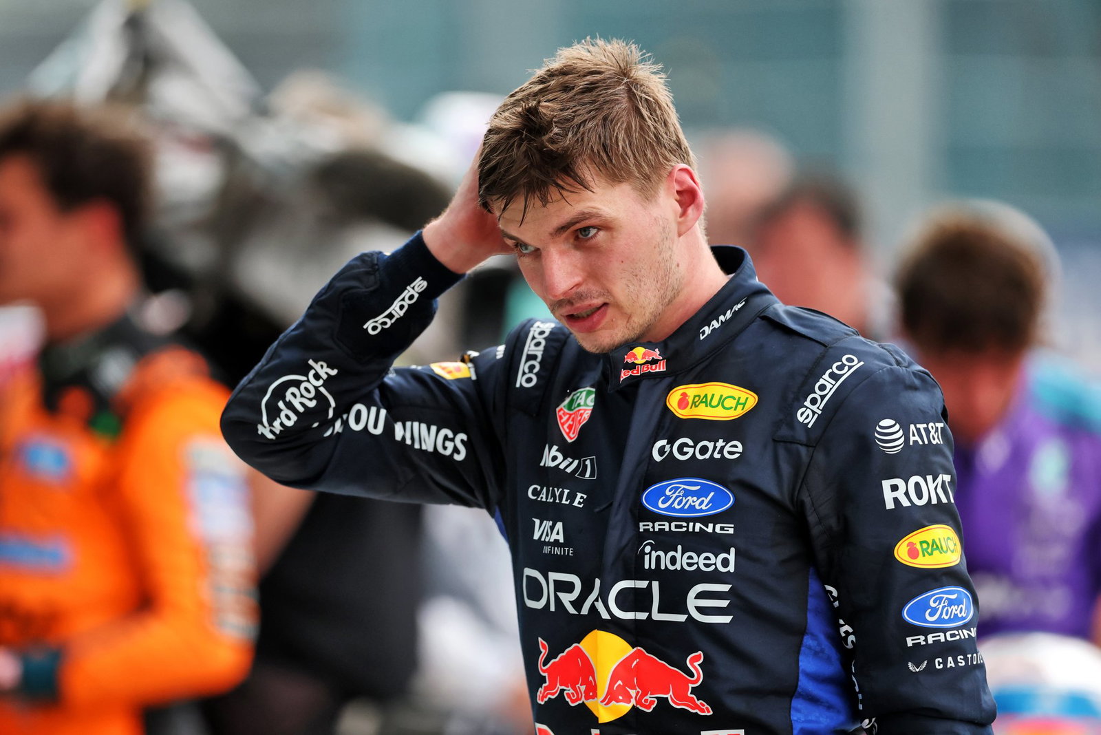 Verstappen picked up a post-race penalty but kept fifth