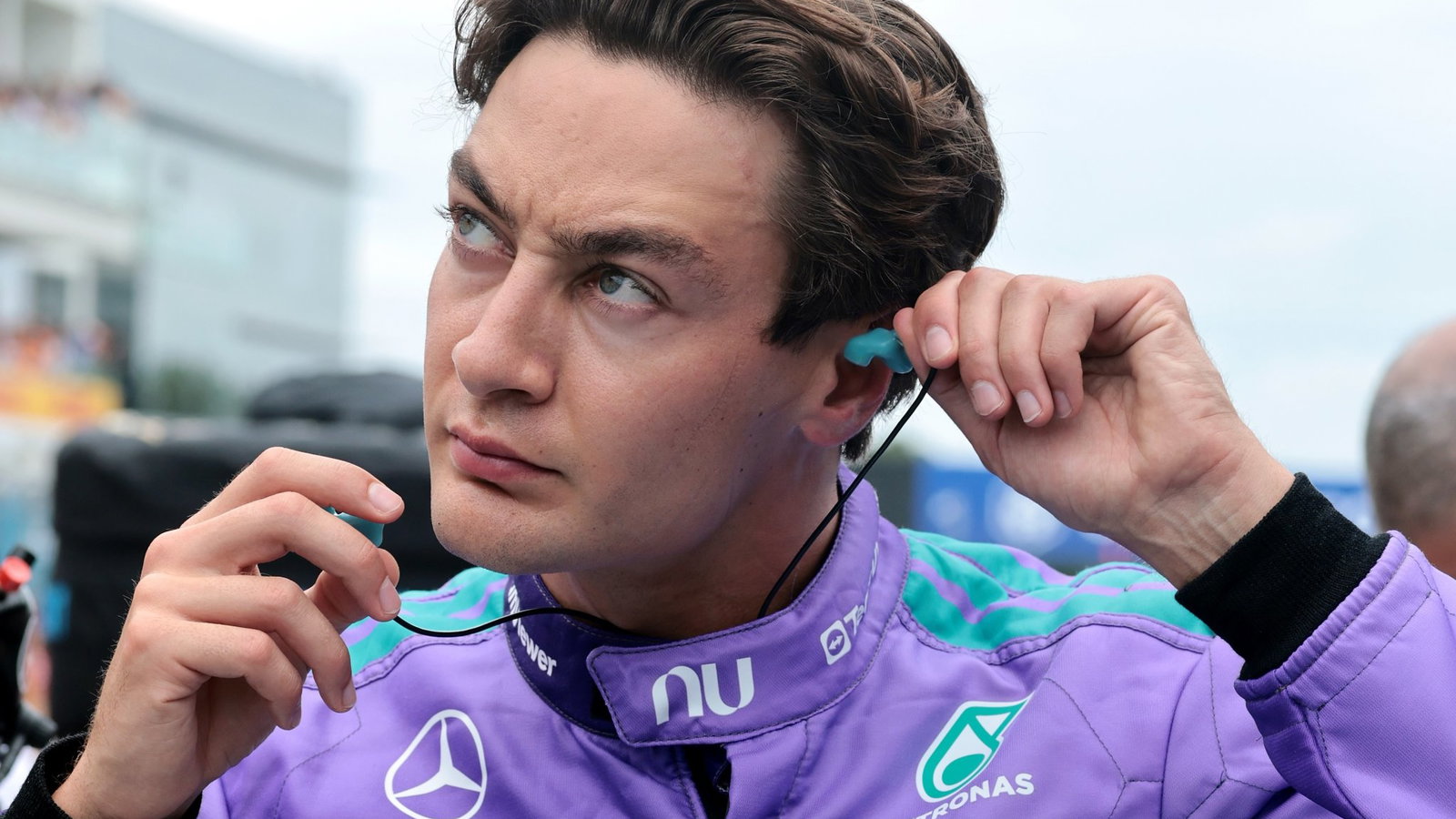 Russell is playing catch up to Mercedes team-mate Antonelli