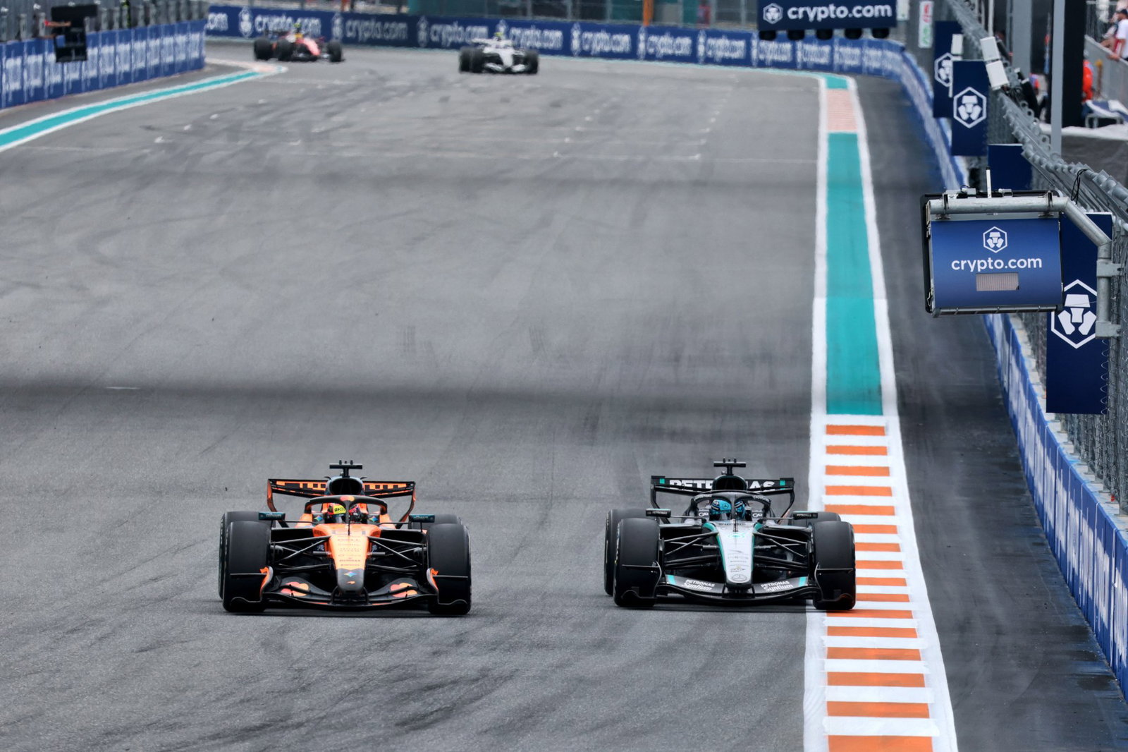Piastri branded the racing as feeling "random" 