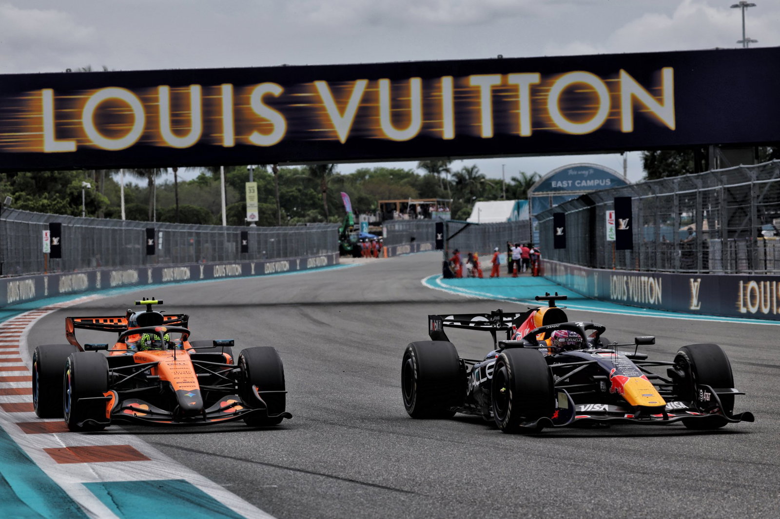 Norris and Verstappen in Miami