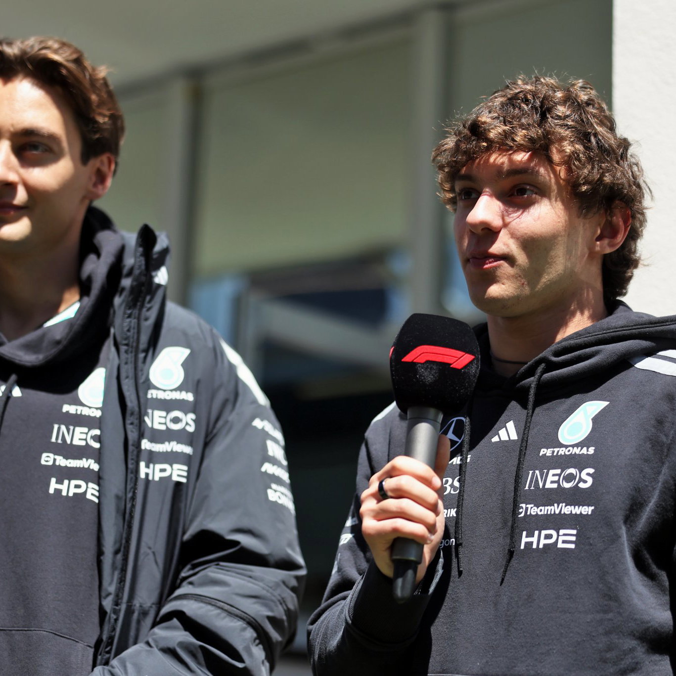 Russell and Antonelli in Canada