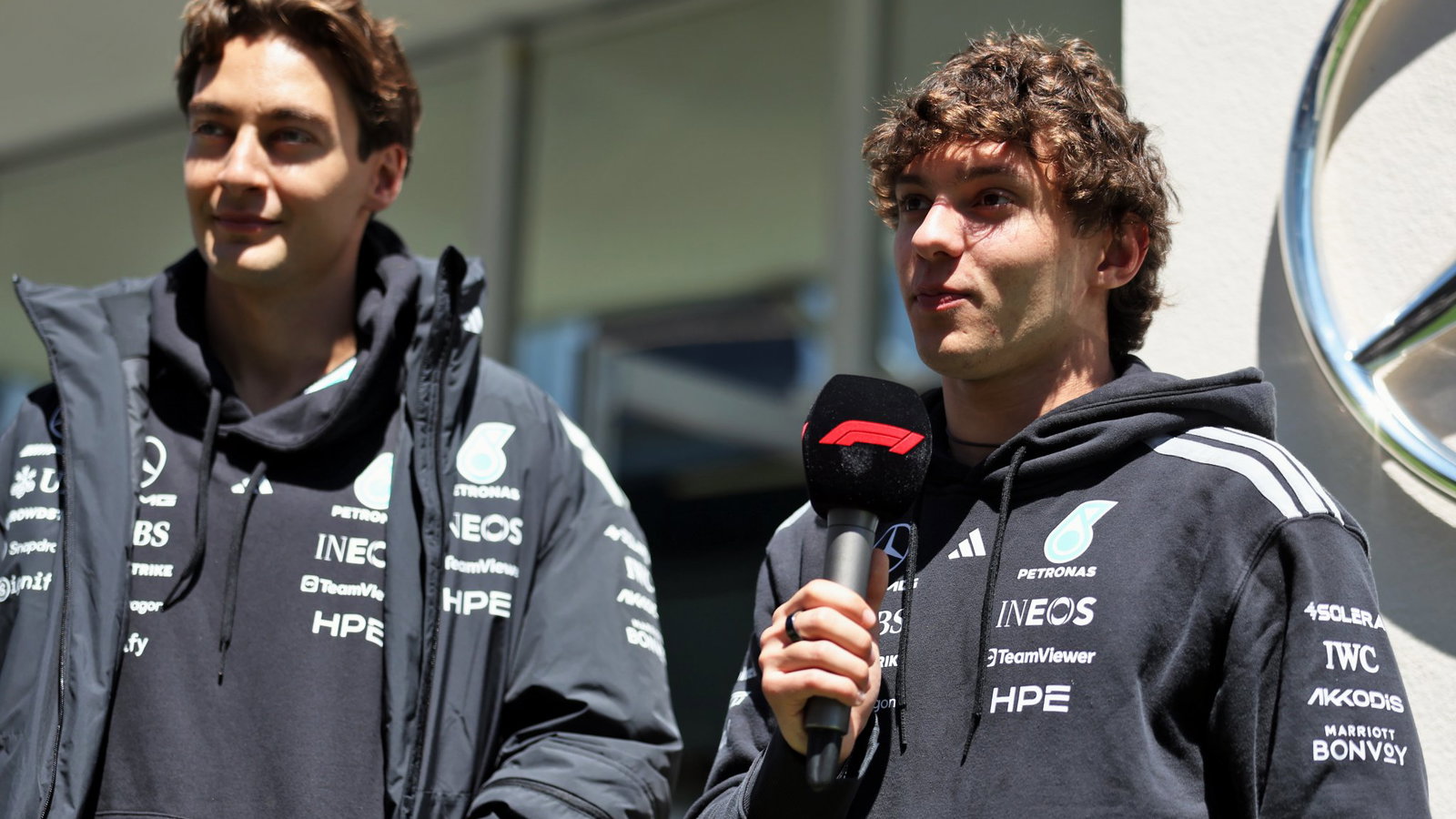 Russell and Antonelli in Canada