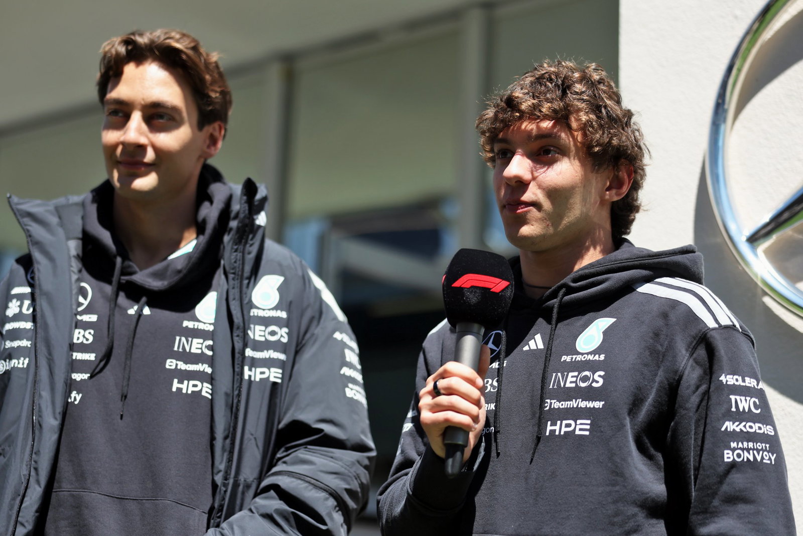Russell and Antonelli in Canada