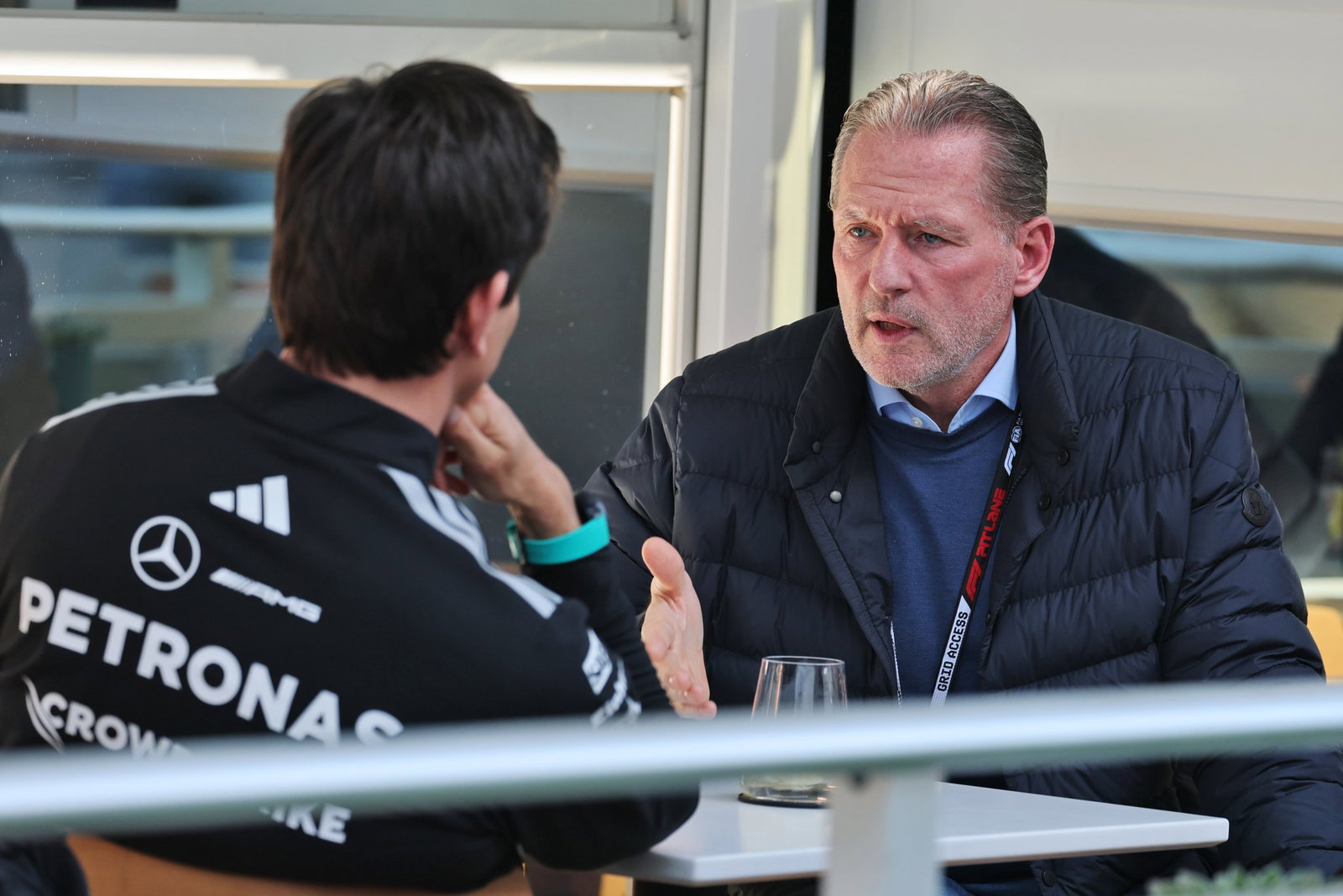 Wolff has publicly courted Verstappen's son in the past