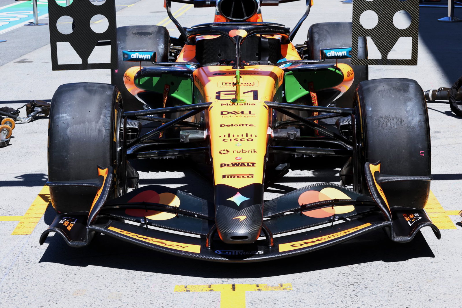 McLaren has also brought new parts to Canada