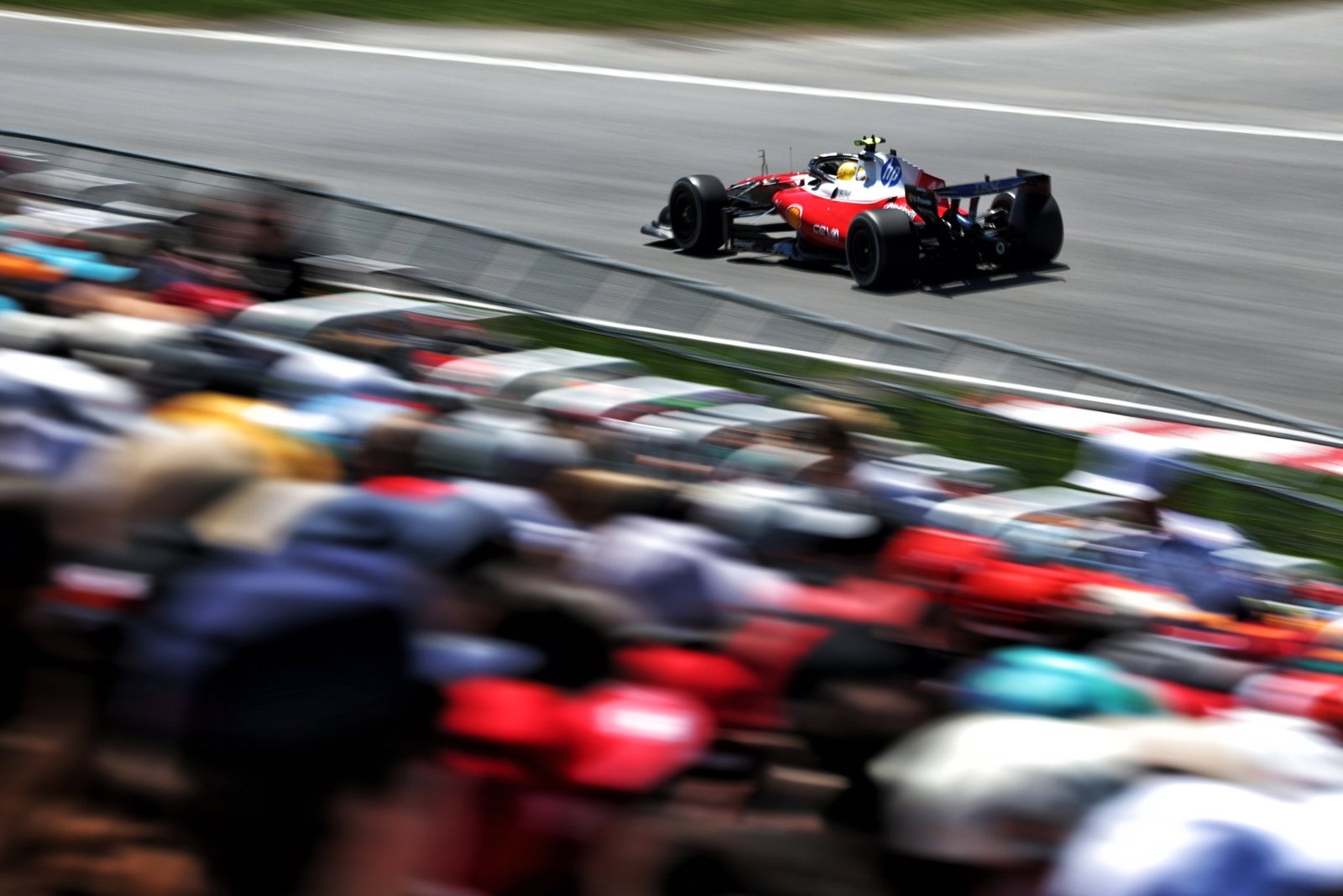 Ferrari was Mercedes' nearest challenger in FP1