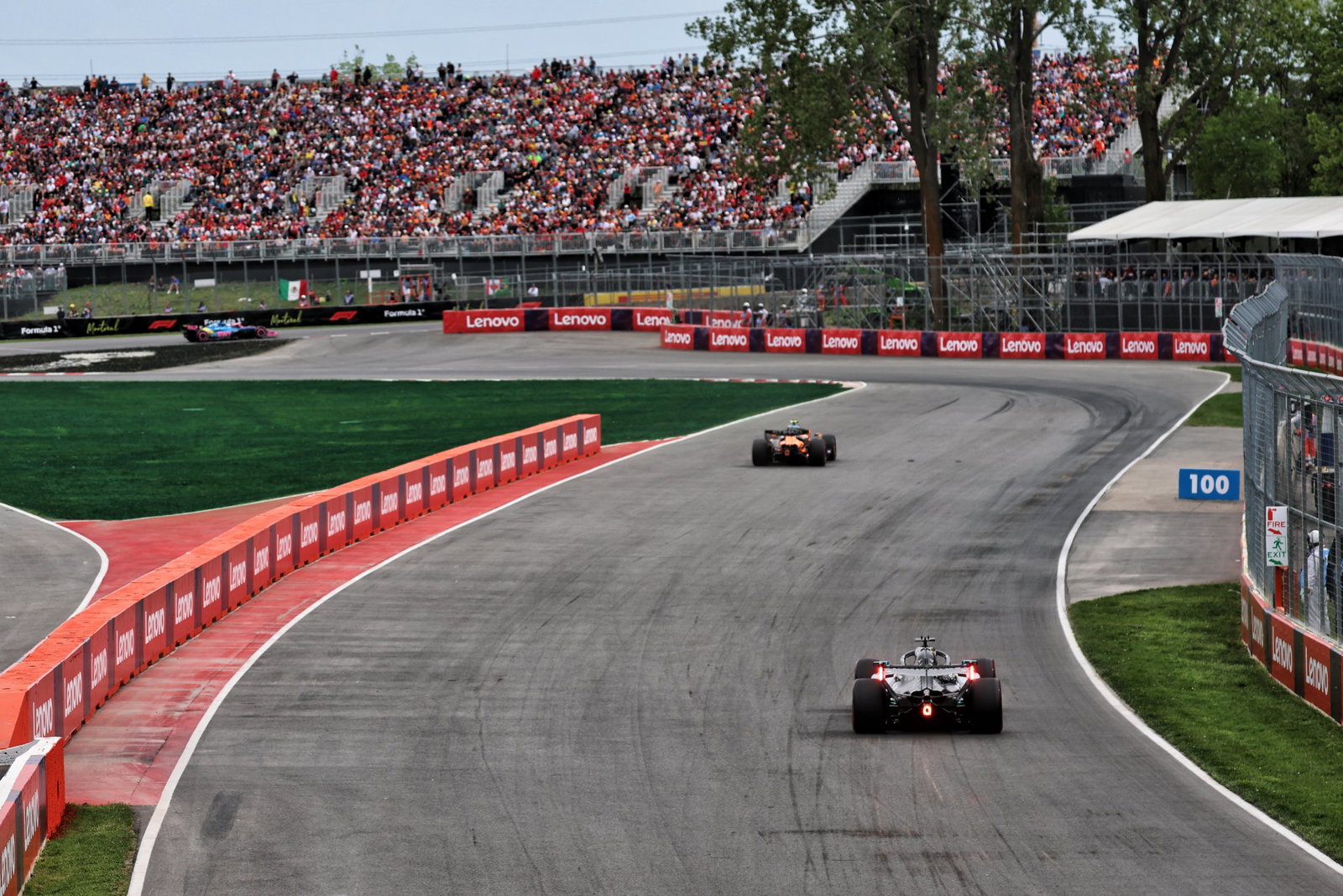 Rain is forecast for Sunday's Grand Prix 