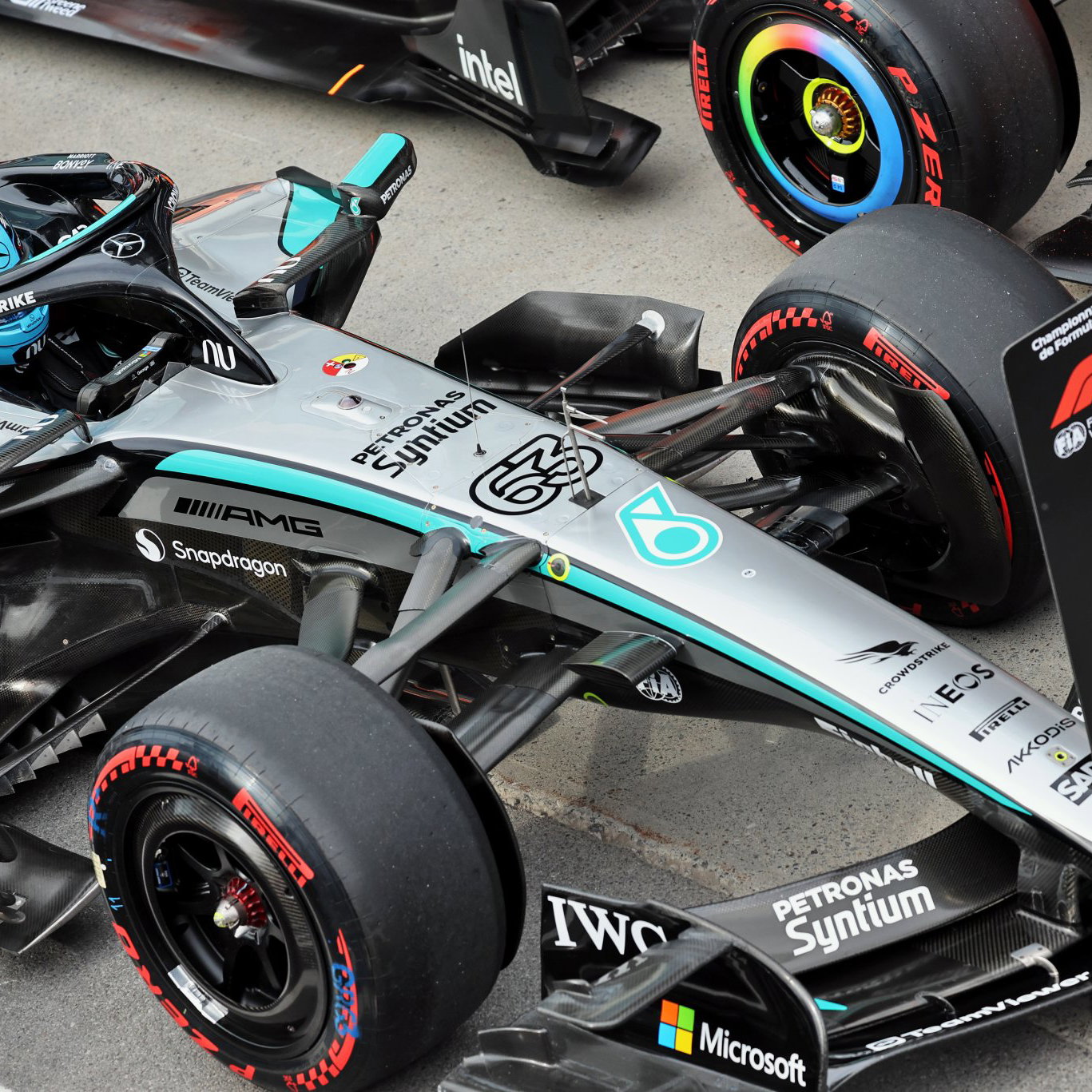 Russell will line up at the front of the Canadian Grand Prix grid