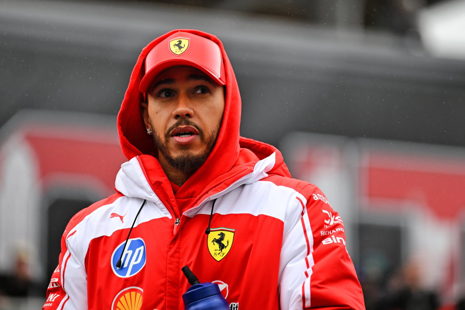 Hamilton says Ferrari is lagging behind Mercedes in terms of power