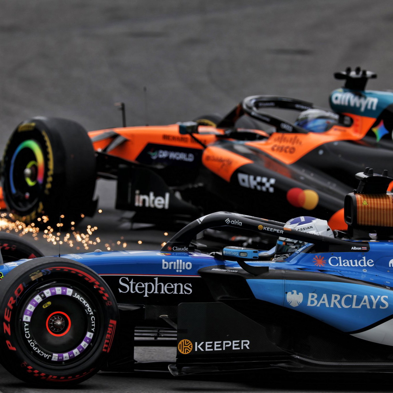 Piastri collided with Albon in Montreal