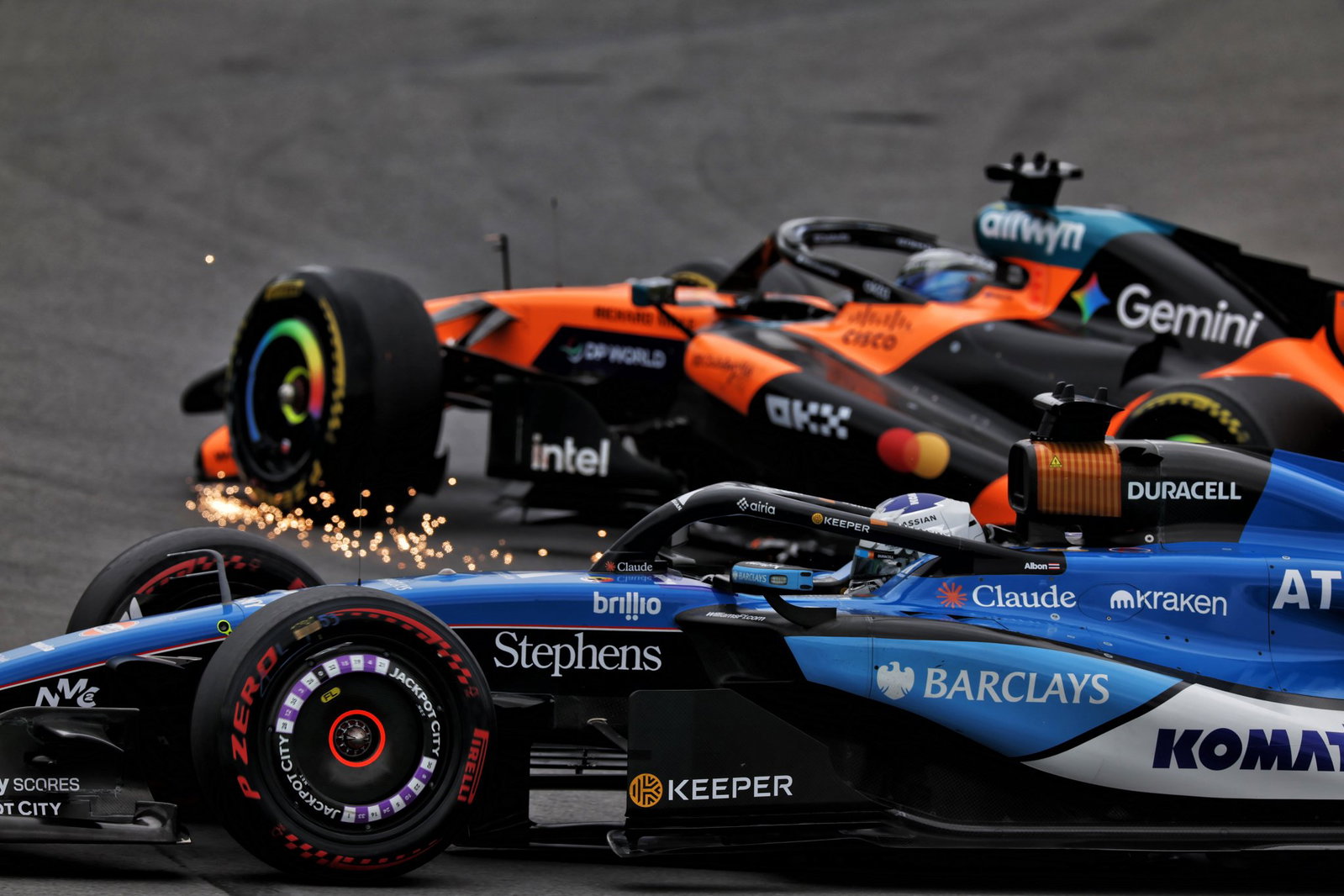 Piastri collided with Albon in Montreal 
