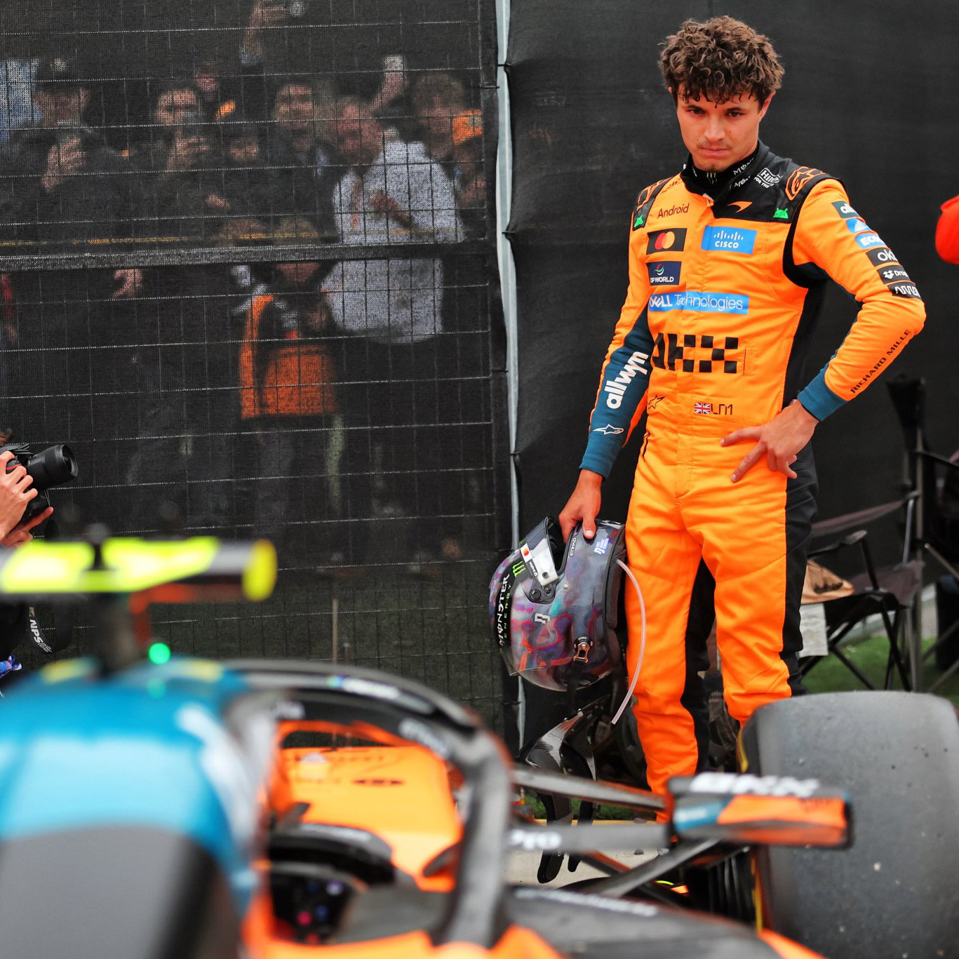 Norris retired from the Canadian Grand Prix