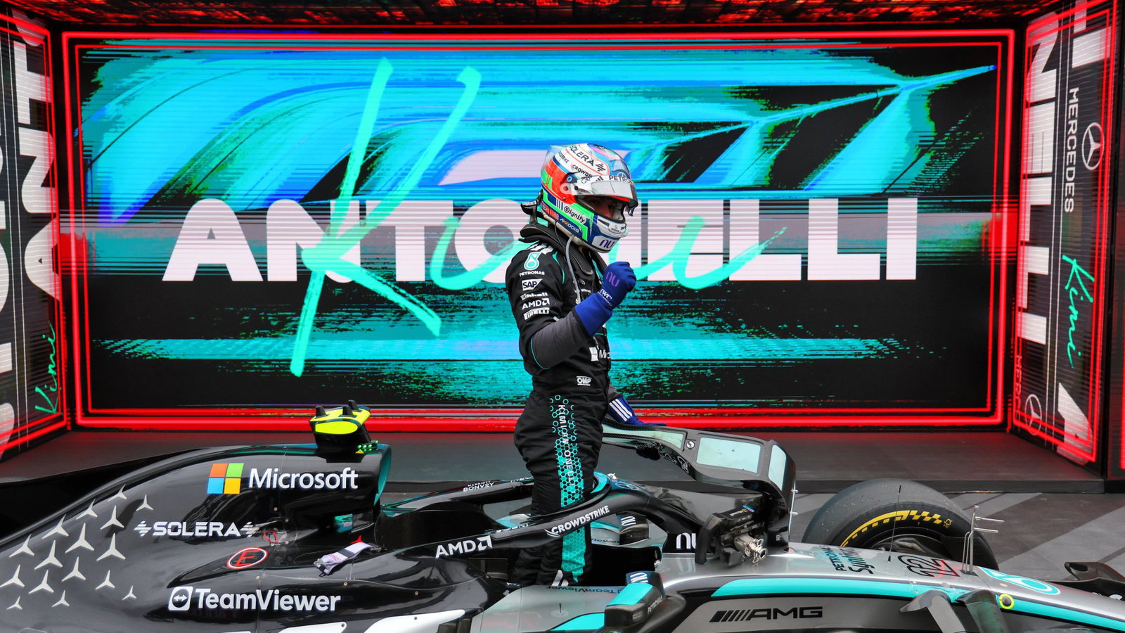 Antonelli now leads Russell by 43 points