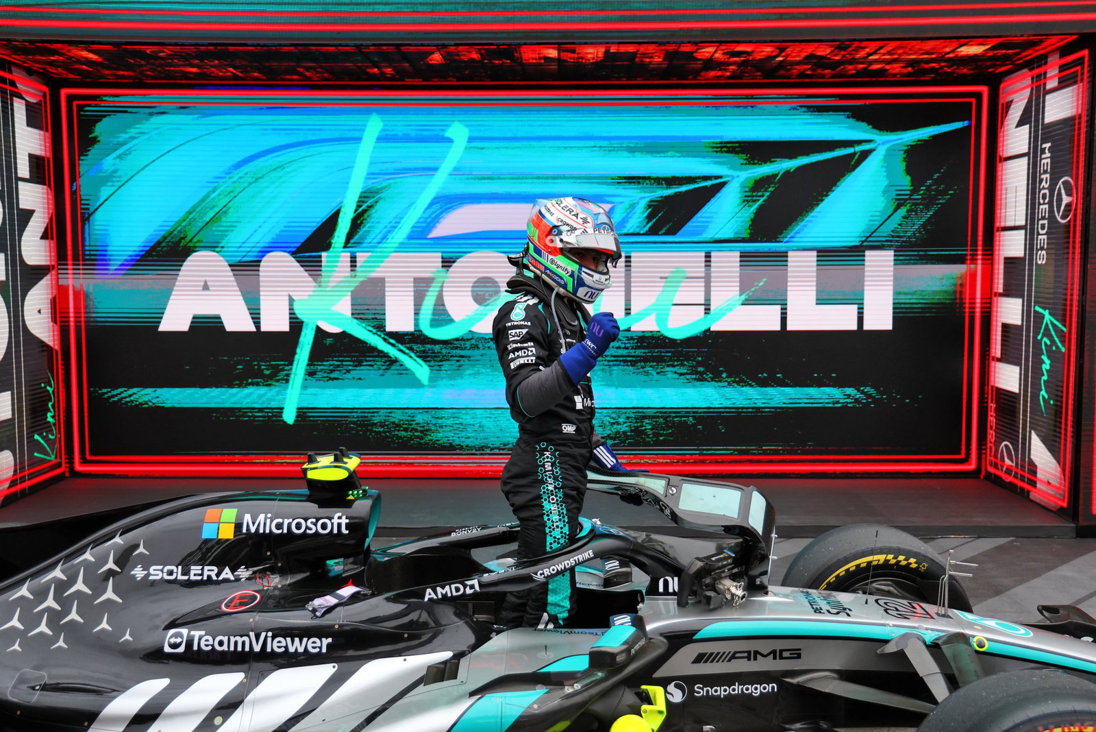 Antonelli now leads Russell by 43 points