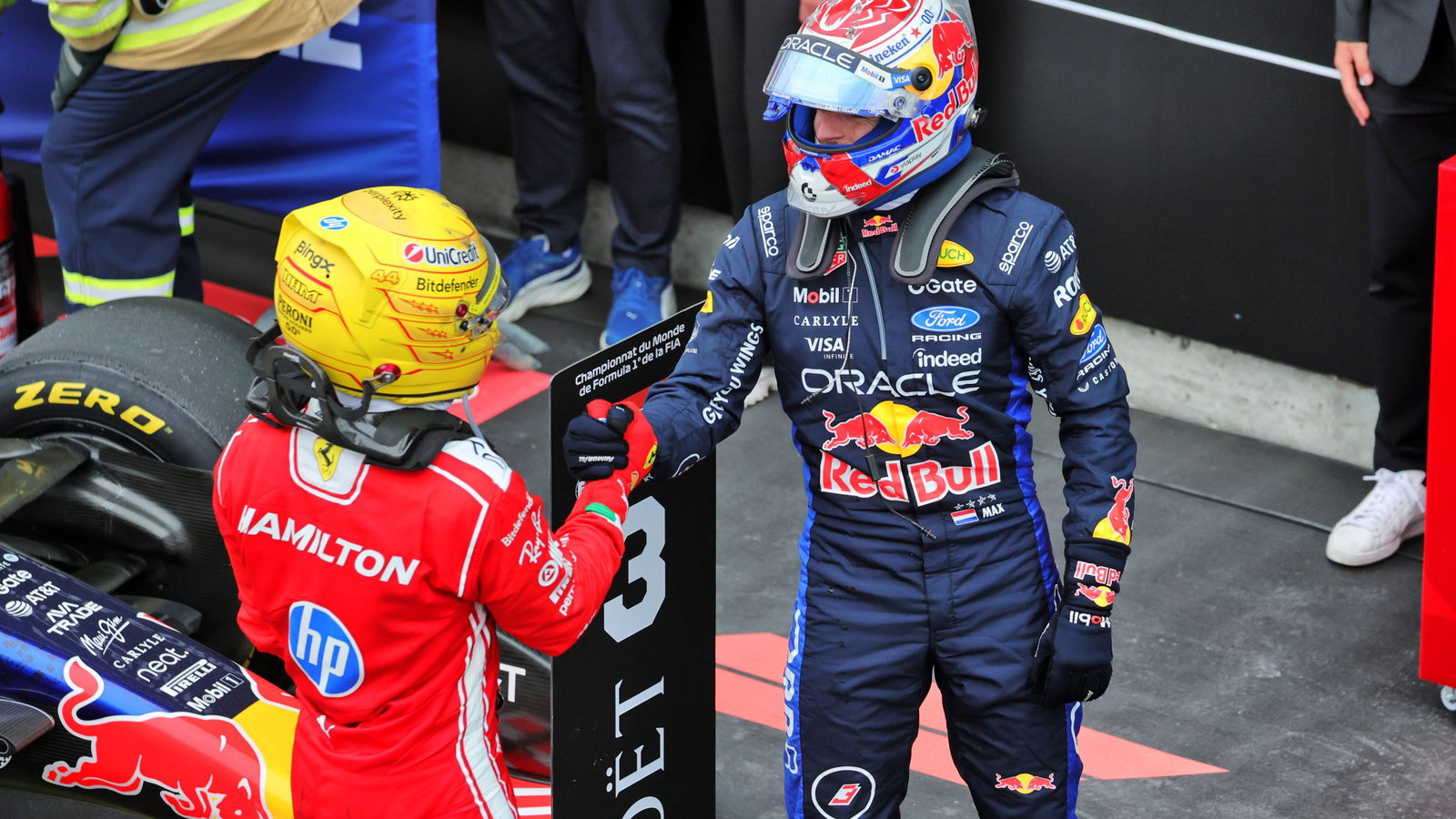 Hamilton and Verstappen rolled back the years with a great battle