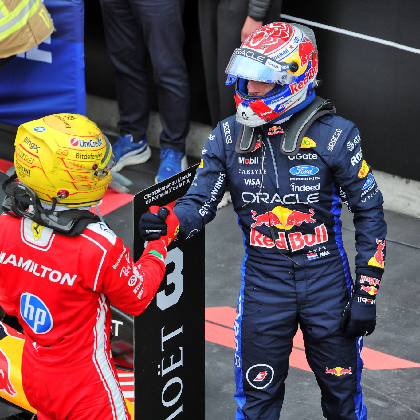 Hamilton and Verstappen rolled back the years with a great battle
