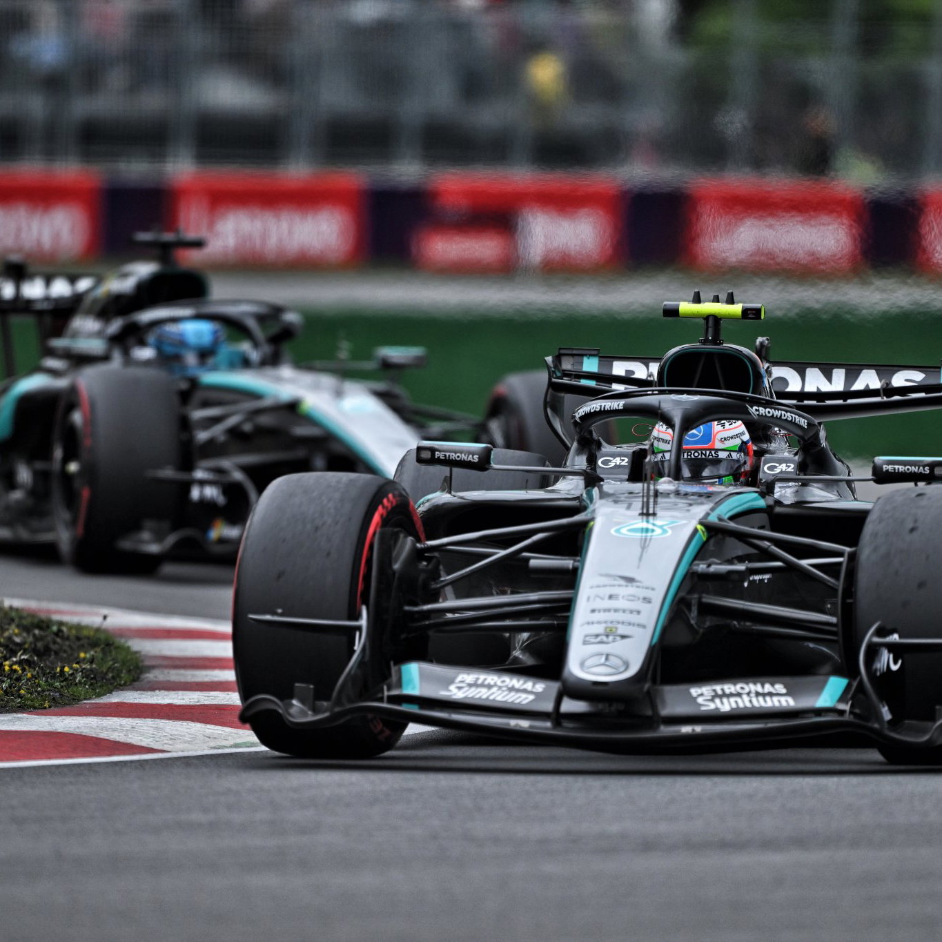 Mercedes debuted its first major upgrade of F1 2026 