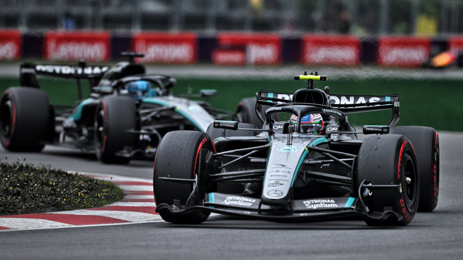 Mercedes debuted its first major upgrade of F1 2026 