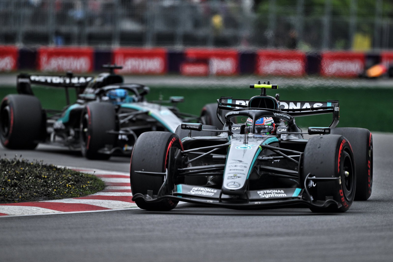 Mercedes debuted its first major upgrade of F1 2026