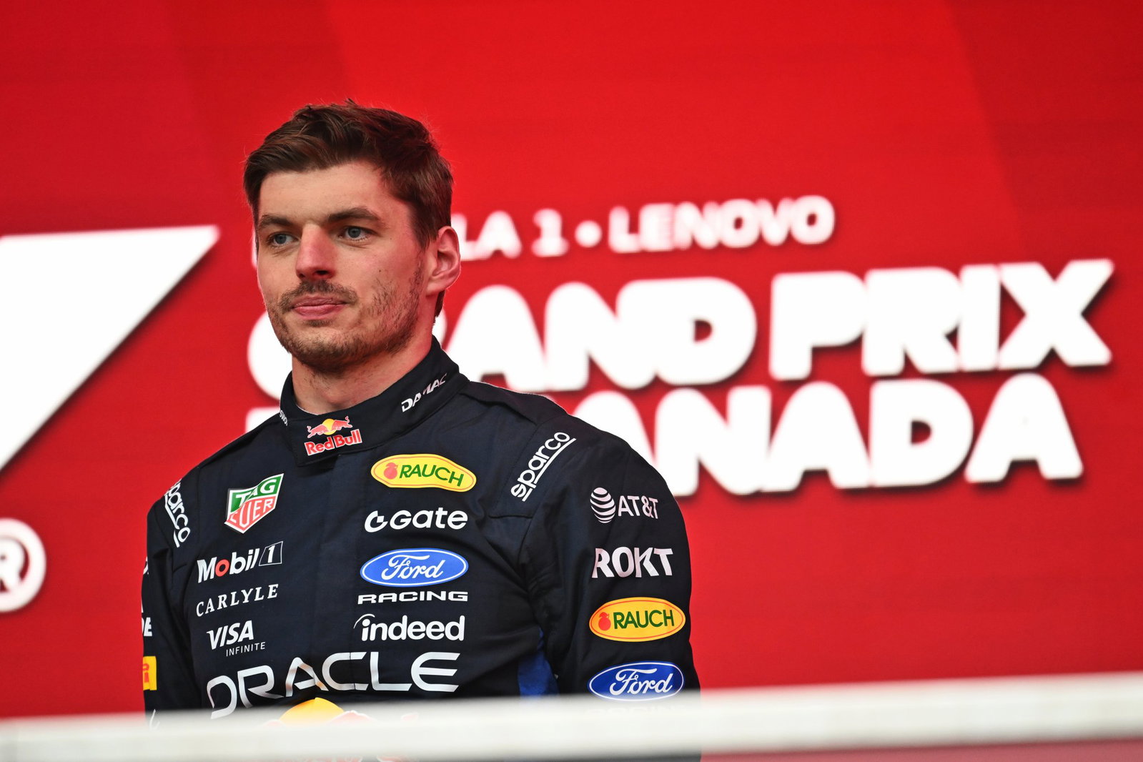 Verstappen secured his and Red Bull's first podium in Canada