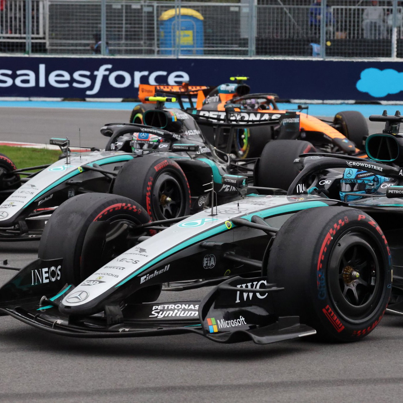 George Russell, Andrea Kimi Antonelli, 2026 Canadian GP