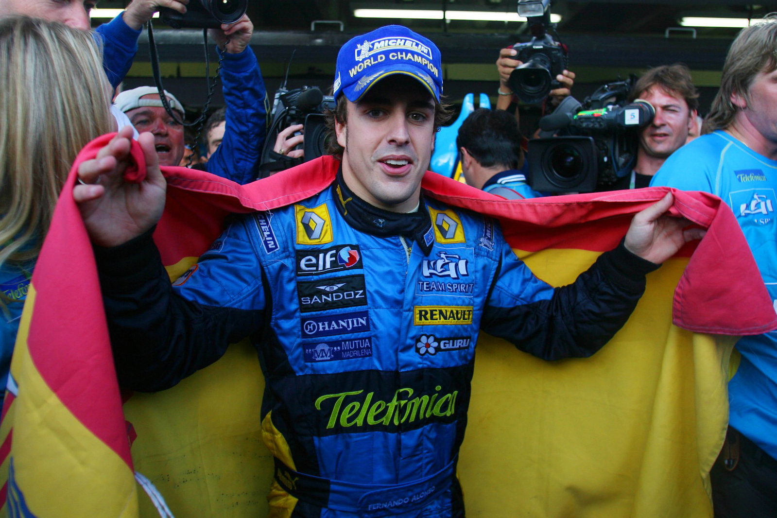 Alonso won the F1 world title with Renault in 2005 and 2006