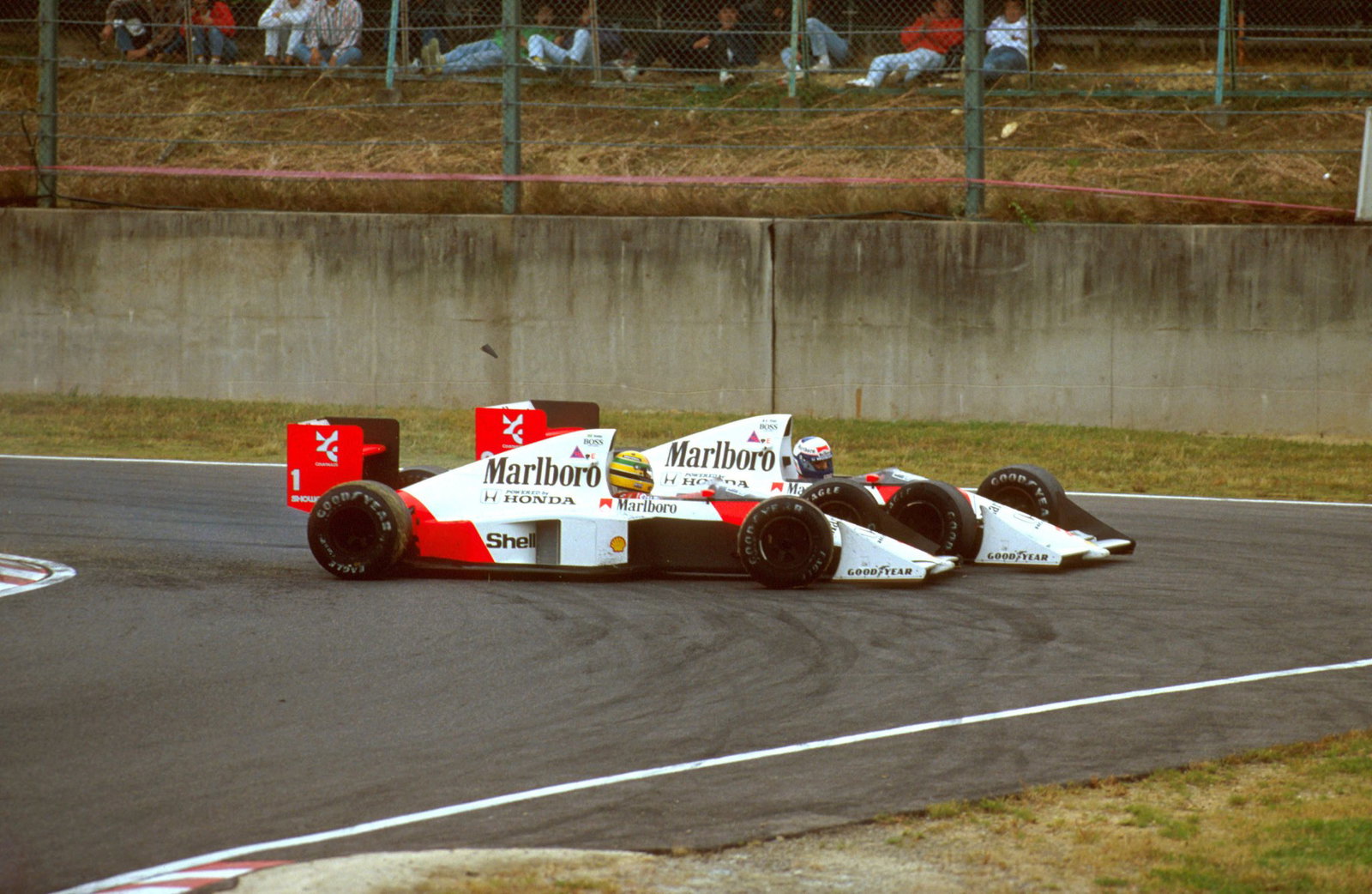 Prost and Senna's rivalry was the stuff of F1 legend